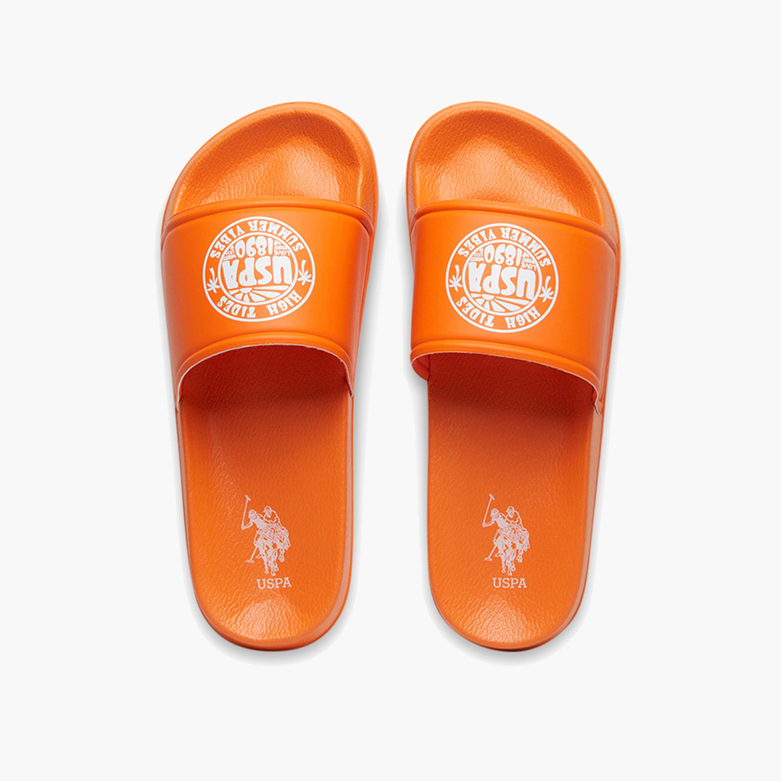 U.S. Polo Assn Women's Slip On 5M LELIN GLB 5FX Slides | 5M-LELIN-GLB-5FX-OD-women-shoes-flipflopsandslides-image-1