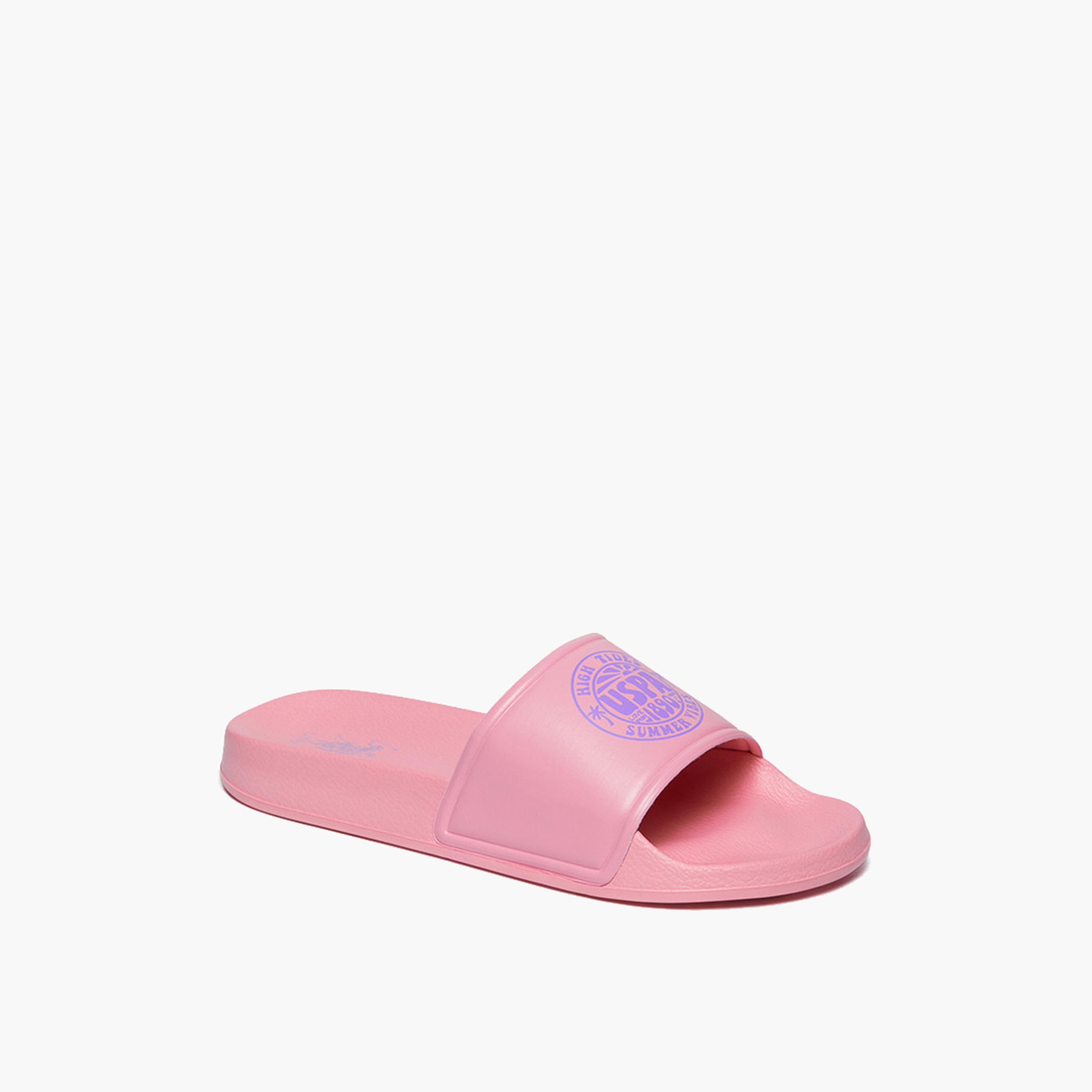 U.S. Polo Assn Women's Slip On 5M LELIN GLB 5FX Slides | 5M-LELIN-GLB-5FX-OD-women-shoes-flipflopsandslides-image-3