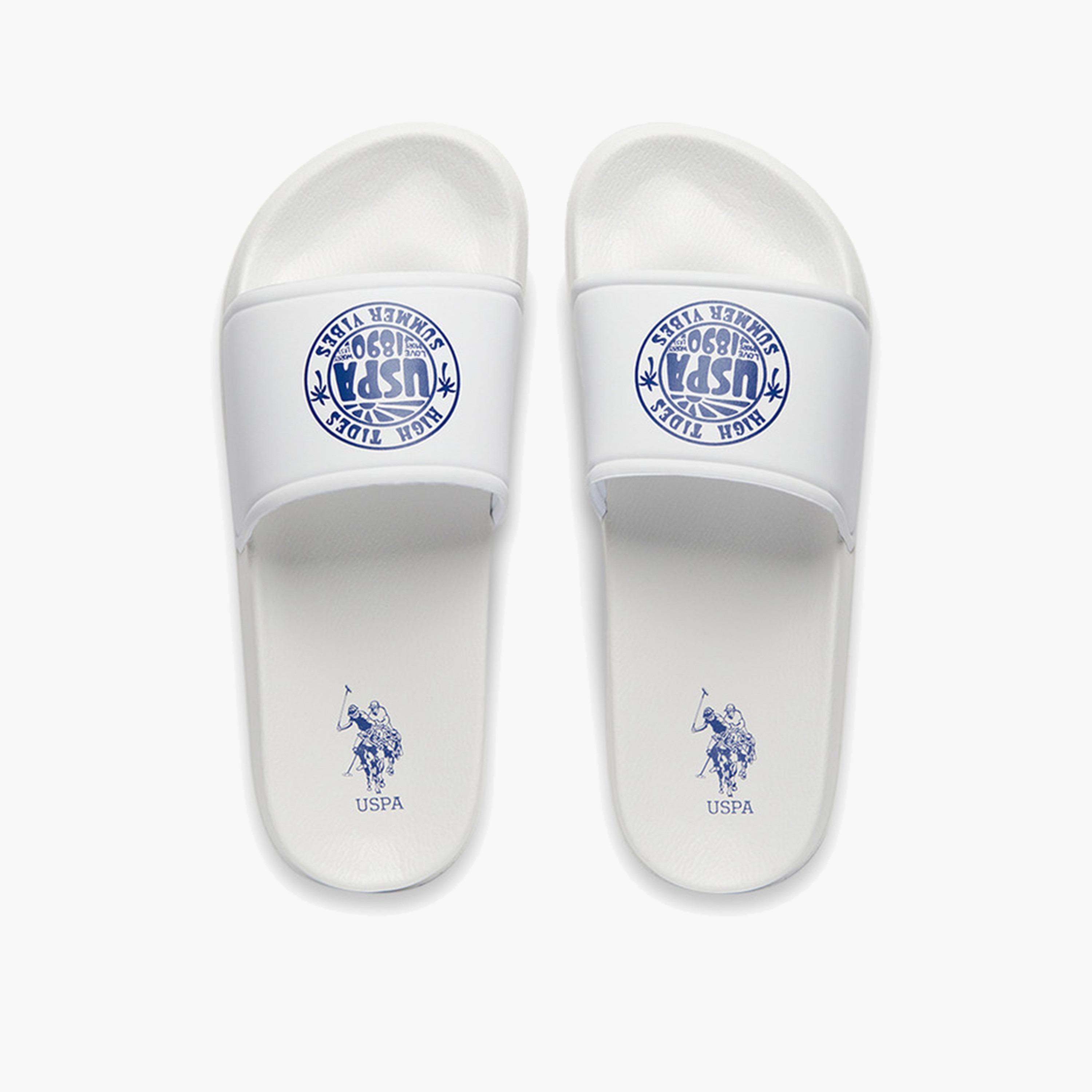 U.S. Polo Assn Women's Slip On 5M LELIN GLB 5FX Slides | 5M-LELIN-GLB-5FX-OD-women-shoes-flipflopsandslides-image-1