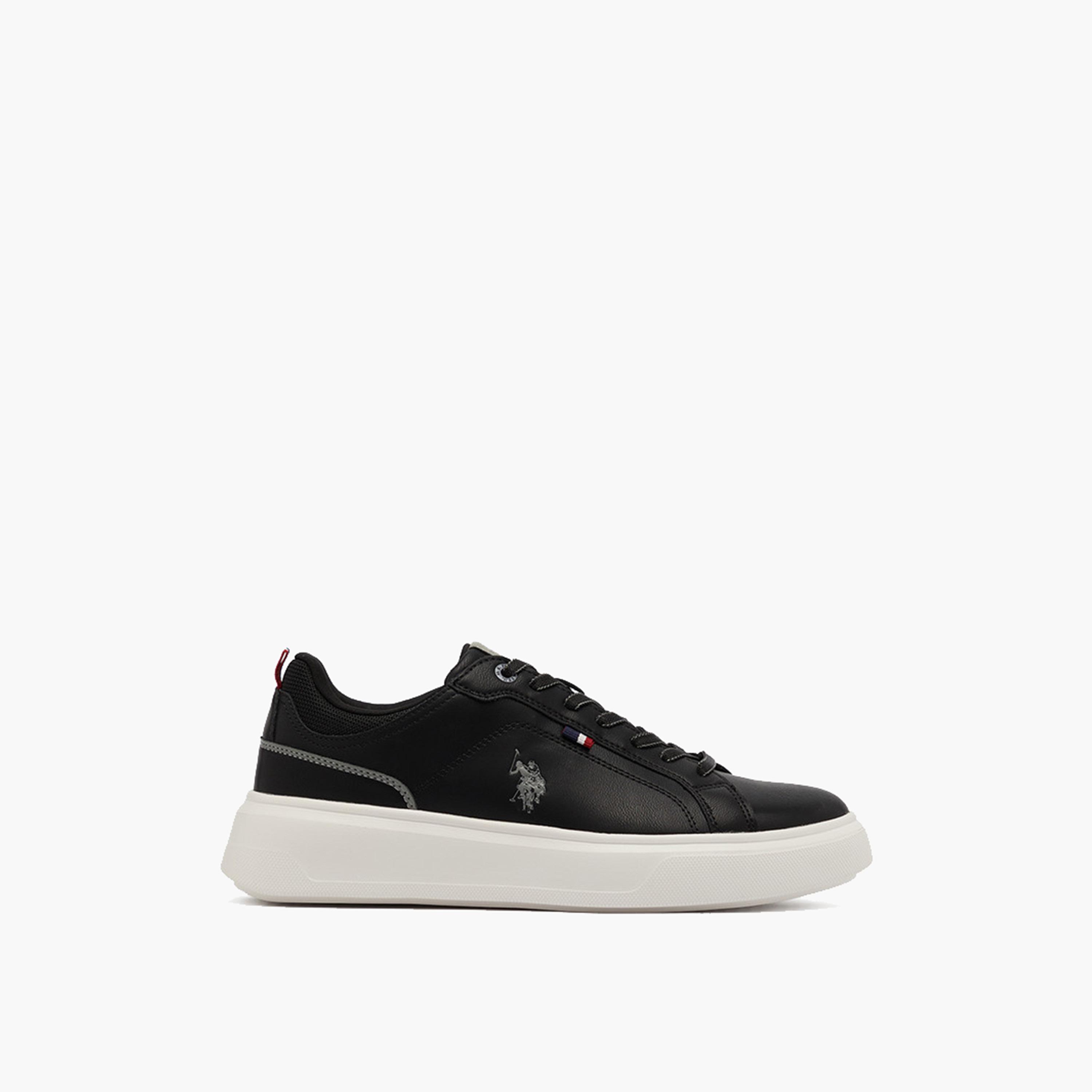 U.S. Polo Assn Men's Lace-Up 5M NATEN GLB 5FX Low Ankle Sneakers | 5M-NATEN-GLB-5FX-OD-men-shoes-sneakers-image-3