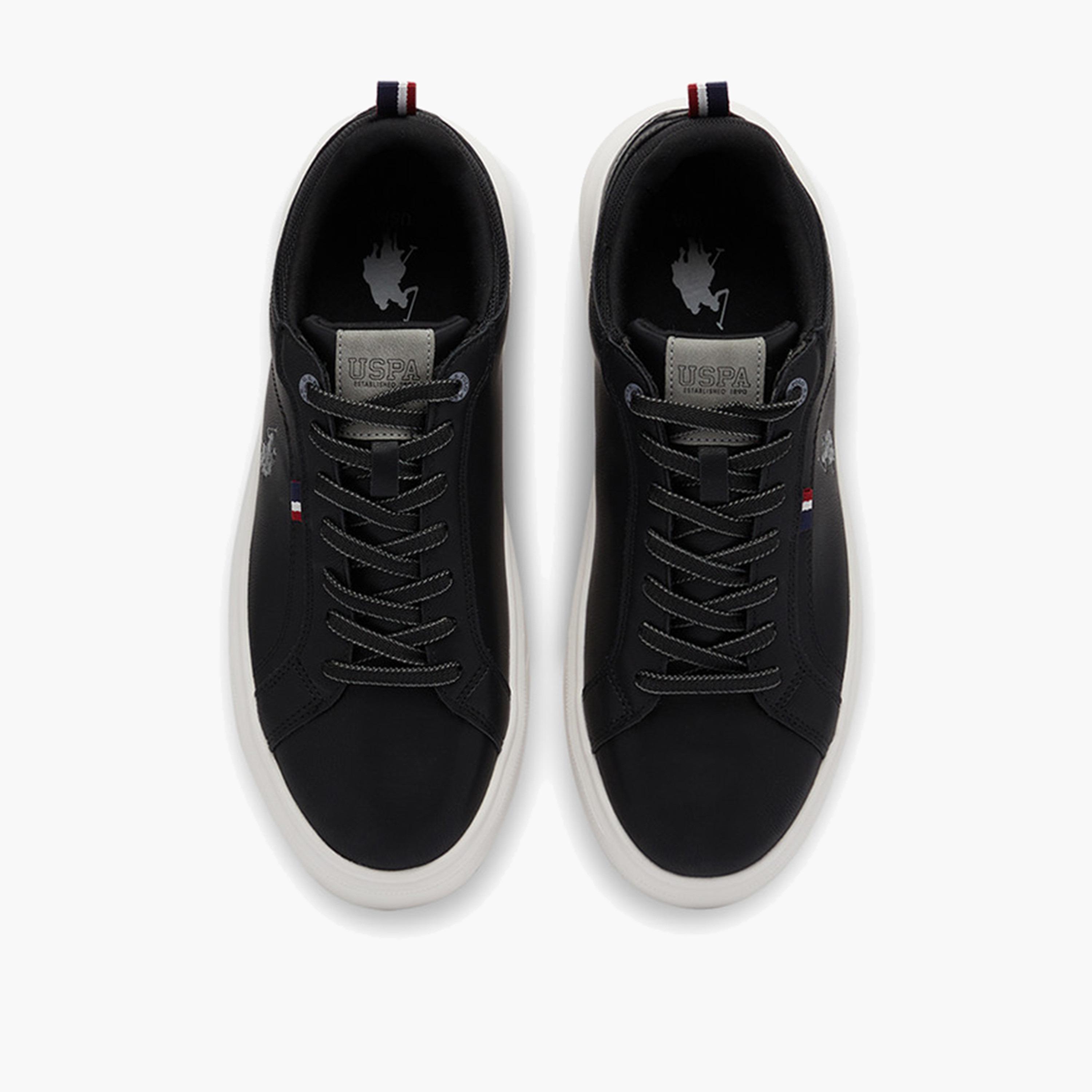 U.S. Polo Assn Men's Lace-Up 5M NATEN GLB 5FX Low Ankle Sneakers | 5M-NATEN-GLB-5FX-OD-men-shoes-sneakers-image-4