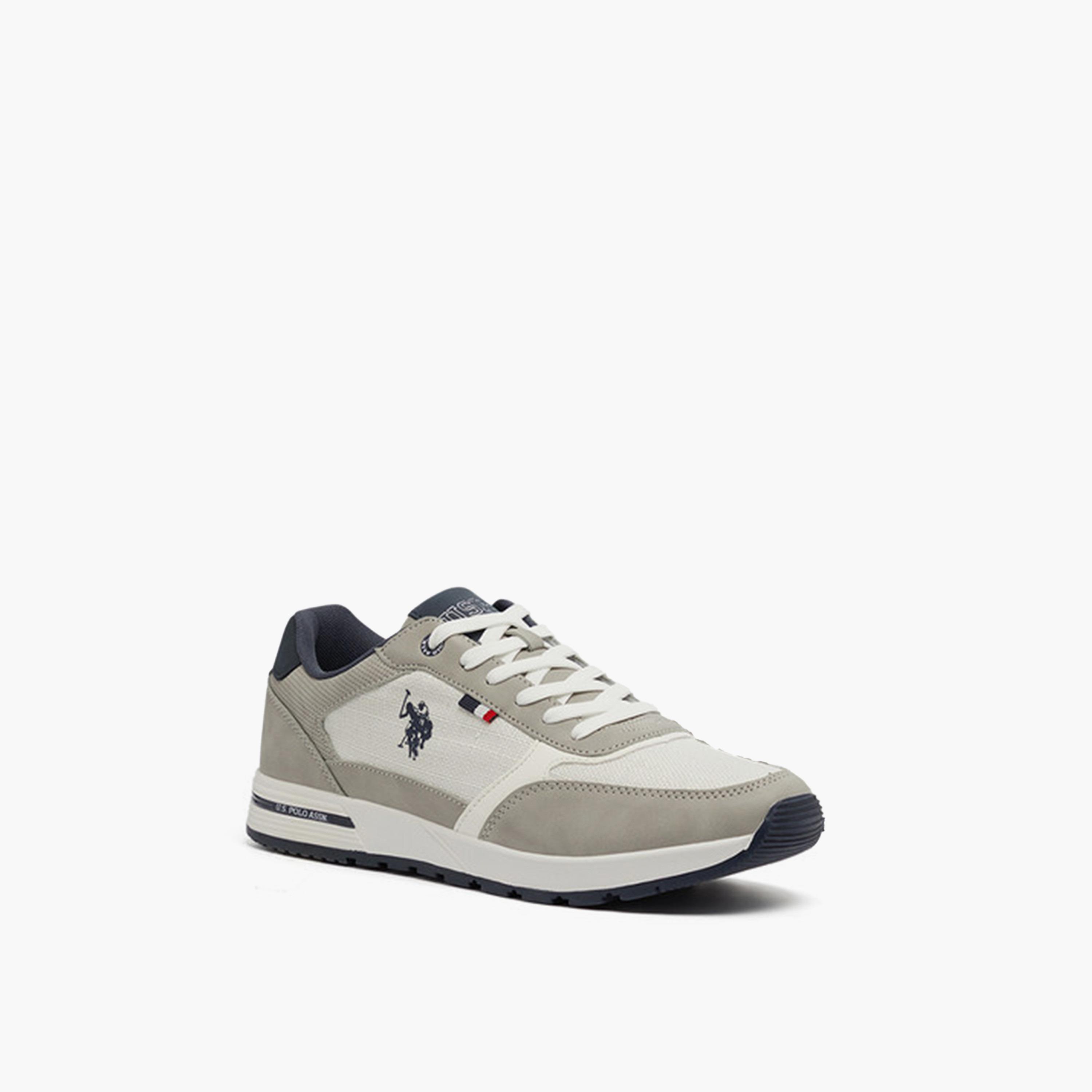 U.S. Polo Assn Men's Lace-Up Low Ankle Sneakers  | 5M RUFUS GLB 5FX OD-men-shoes-sneakers-image-1