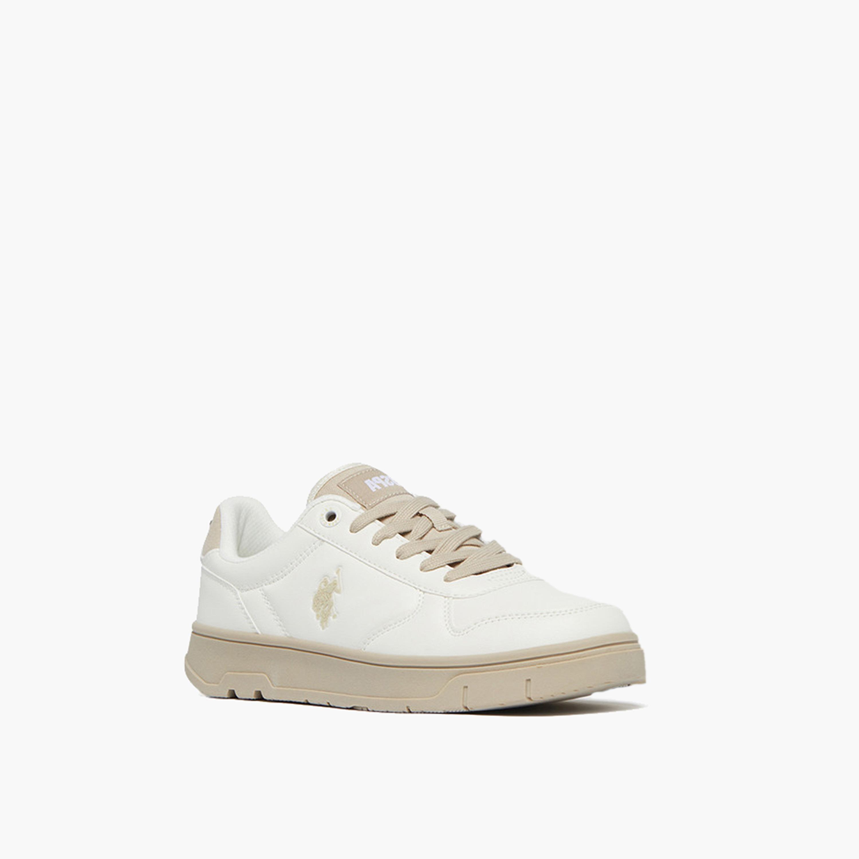 U.S. Polo Assn Women's Lace-Up 5M SONA GLB 5FX Low Ankle Sneakers | 5M-SONA-GLB-5FX-OD-women-shoes-sneakers-image-1
