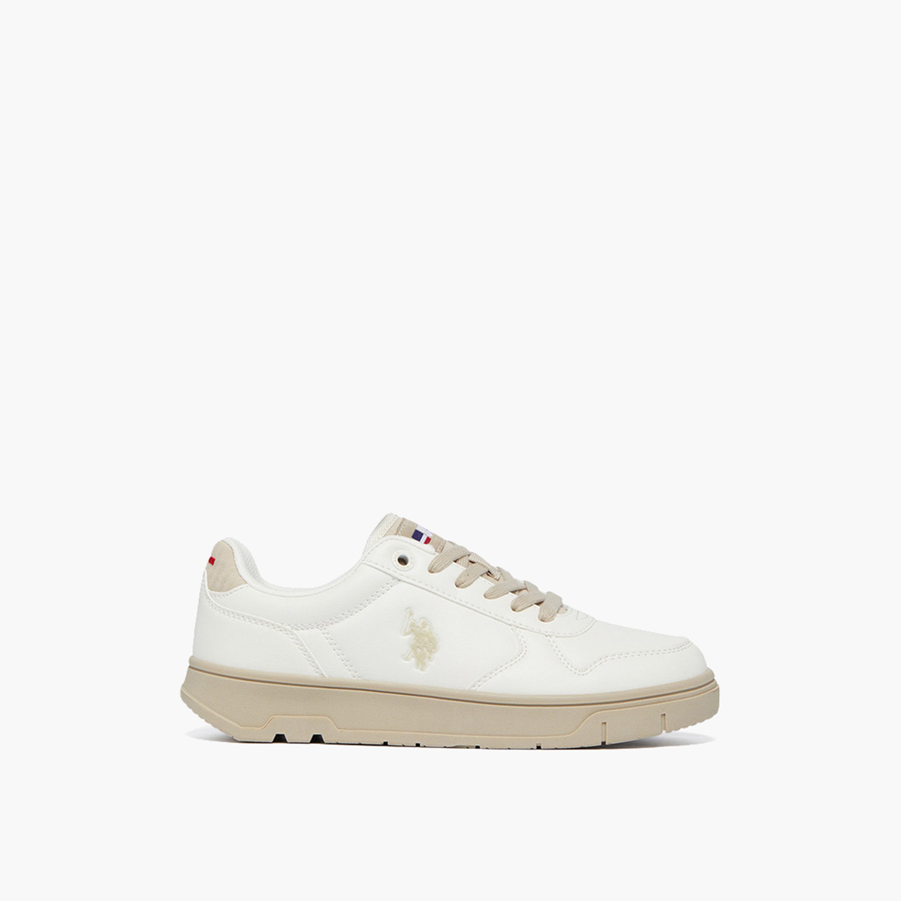 U.S. Polo Assn Women's Lace-Up 5M SONA GLB 5FX Low Ankle Sneakers | 5M-SONA-GLB-5FX-OD-women-shoes-sneakers-image-3