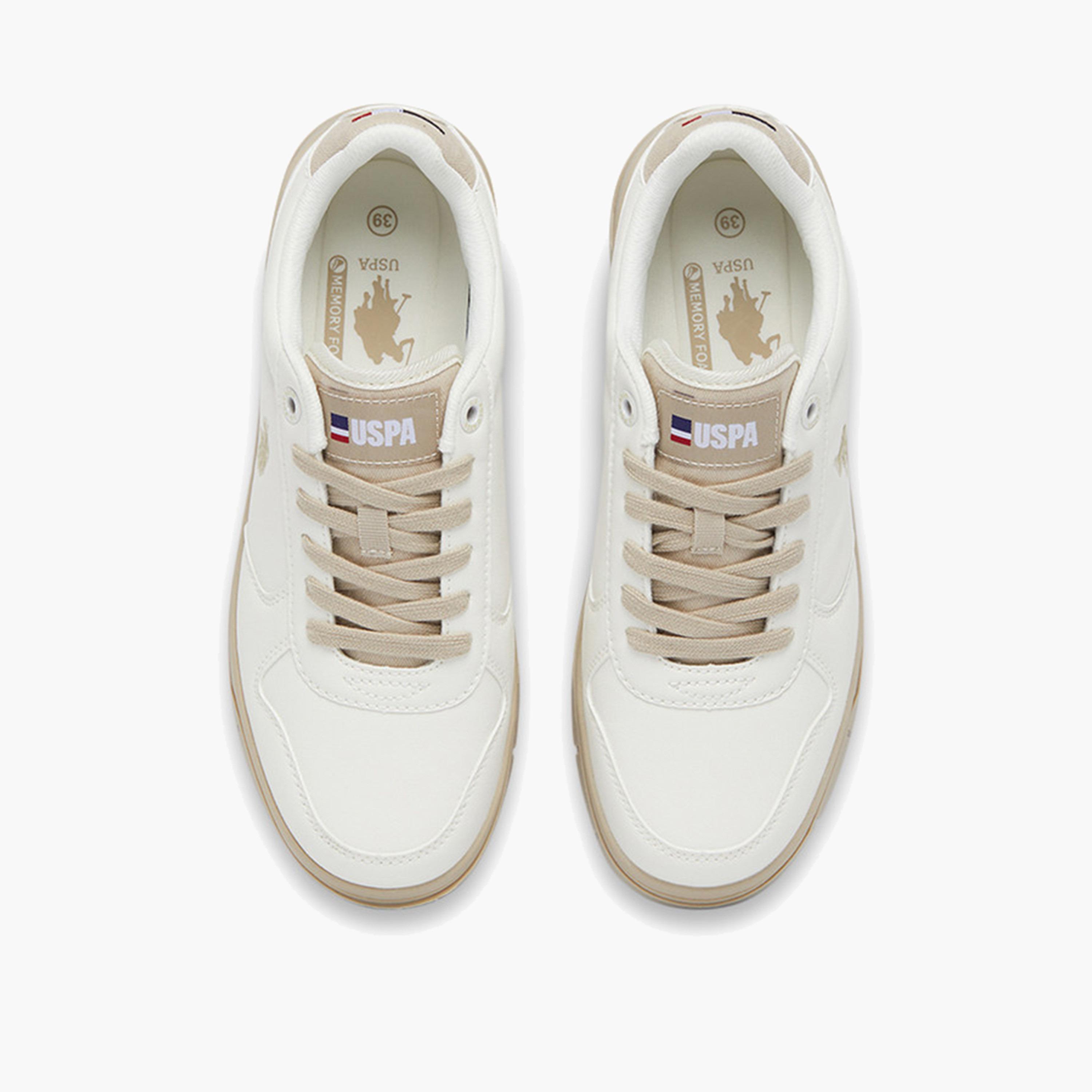 U.S. Polo Assn Women's Lace-Up 5M SONA GLB 5FX Low Ankle Sneakers | 5M-SONA-GLB-5FX-OD-women-shoes-sneakers-image-4