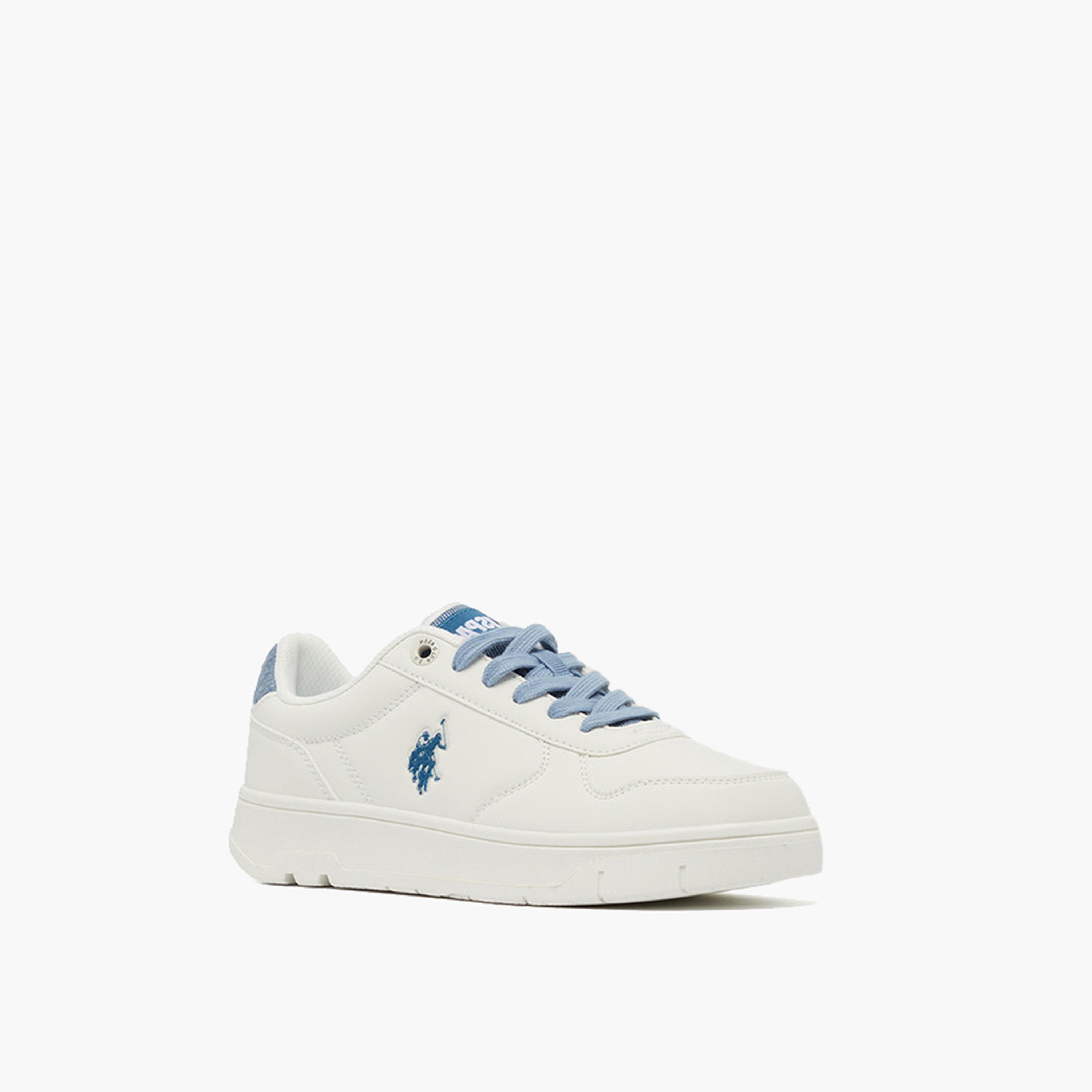 يو. أس. بولو أسن.- حذاء رياضي للنساء 5M SONA GLB 5FX كاحل منخفض برباط | 5M-SONA-GLB-5FX-OD-women-shoes-sneakers-image-1
