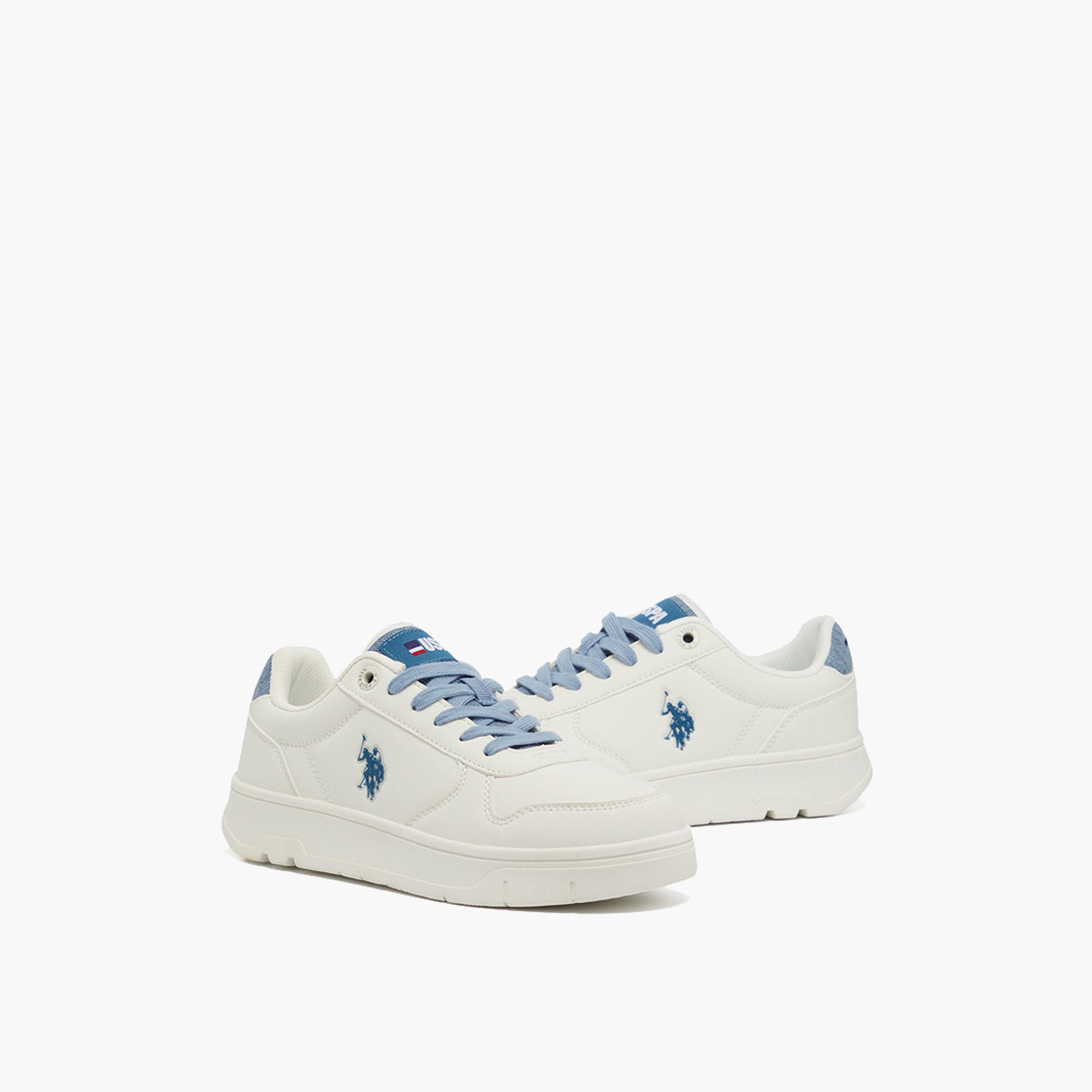 يو. أس. بولو أسن.- حذاء رياضي للنساء 5M SONA GLB 5FX كاحل منخفض برباط | 5M-SONA-GLB-5FX-OD-women-shoes-sneakers-image-2