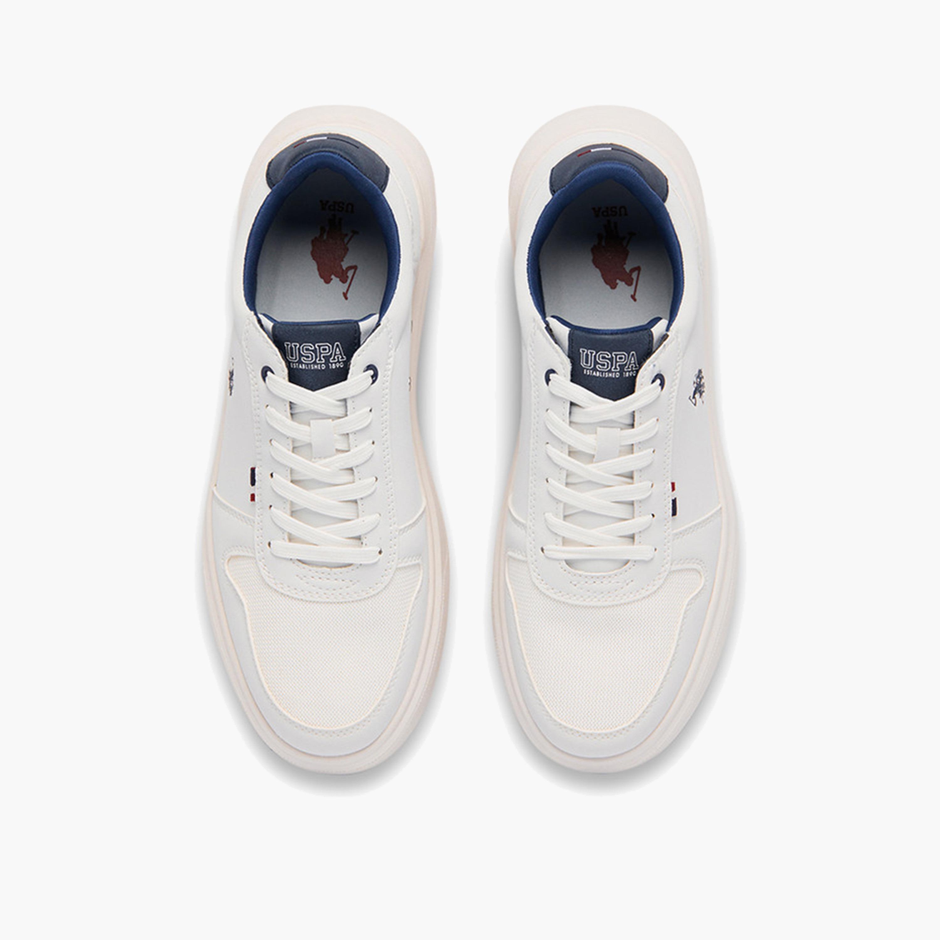 يو. أس. بولو أسن.- حذاء رياضي للرجال 5M TIMOTHY GLB 5FX كاحل منخفض برباط | 5M-TIMOTHY-GLB-5FX-OD-men-shoes-sneakers-image-4