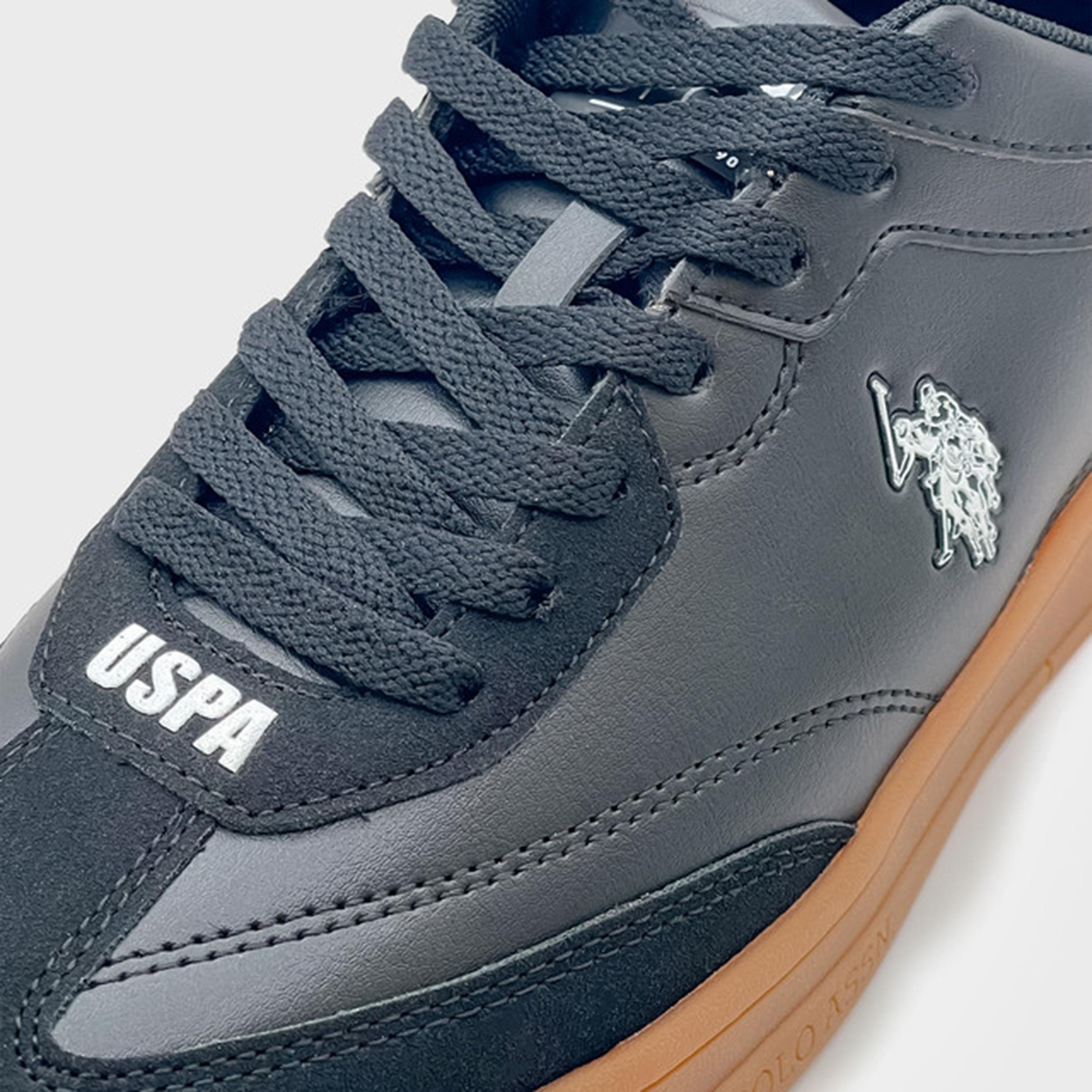 U.S. Polo Assn Women’s Lace-Up Low Ankle Sneakers  | 5M VALE WMN GLB 5FX OD-women-shoes-sneakers-image-2