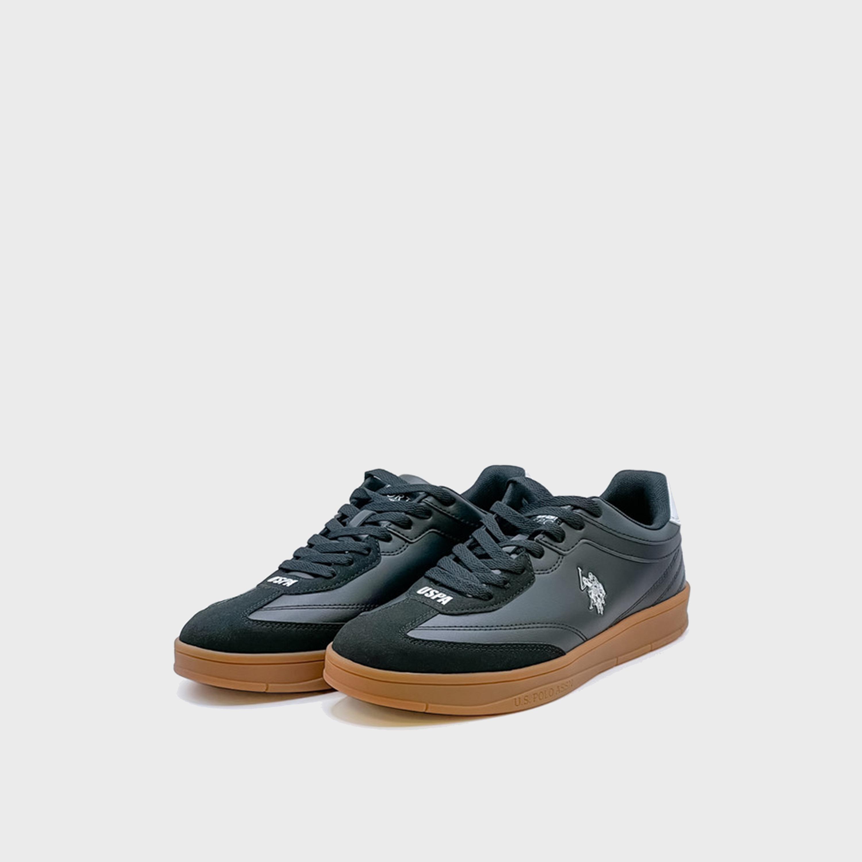U.S. Polo Assn Women’s Lace-Up Low Ankle Sneakers  | 5M VALE WMN GLB 5FX OD-women-shoes-sneakers-image-3