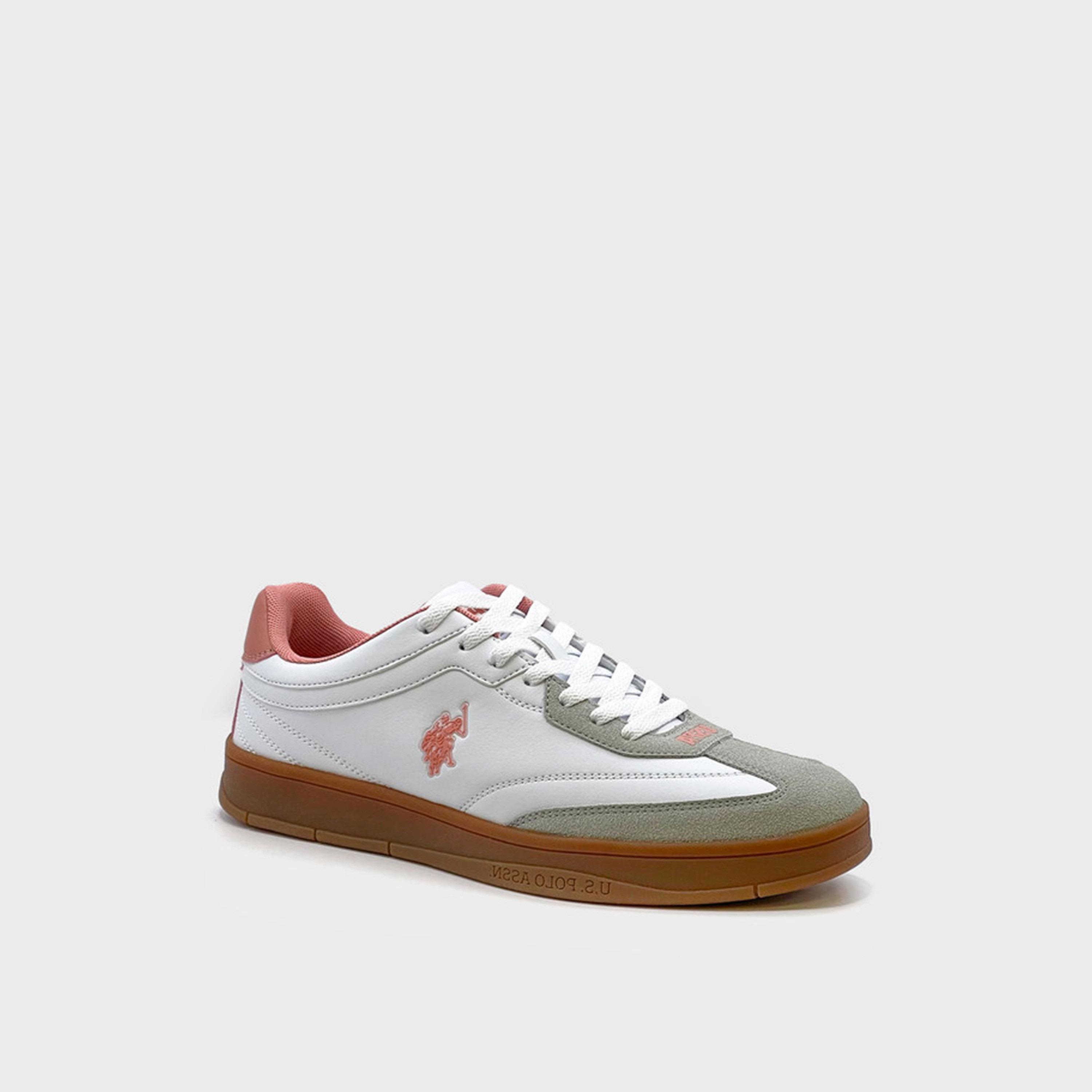 يو اس بولو أسن- حذاء رياضي للنساء كاحل منخفض برباط | 5M VALE WMN GLB 5FX OD-women-shoes-sneakers-image-1