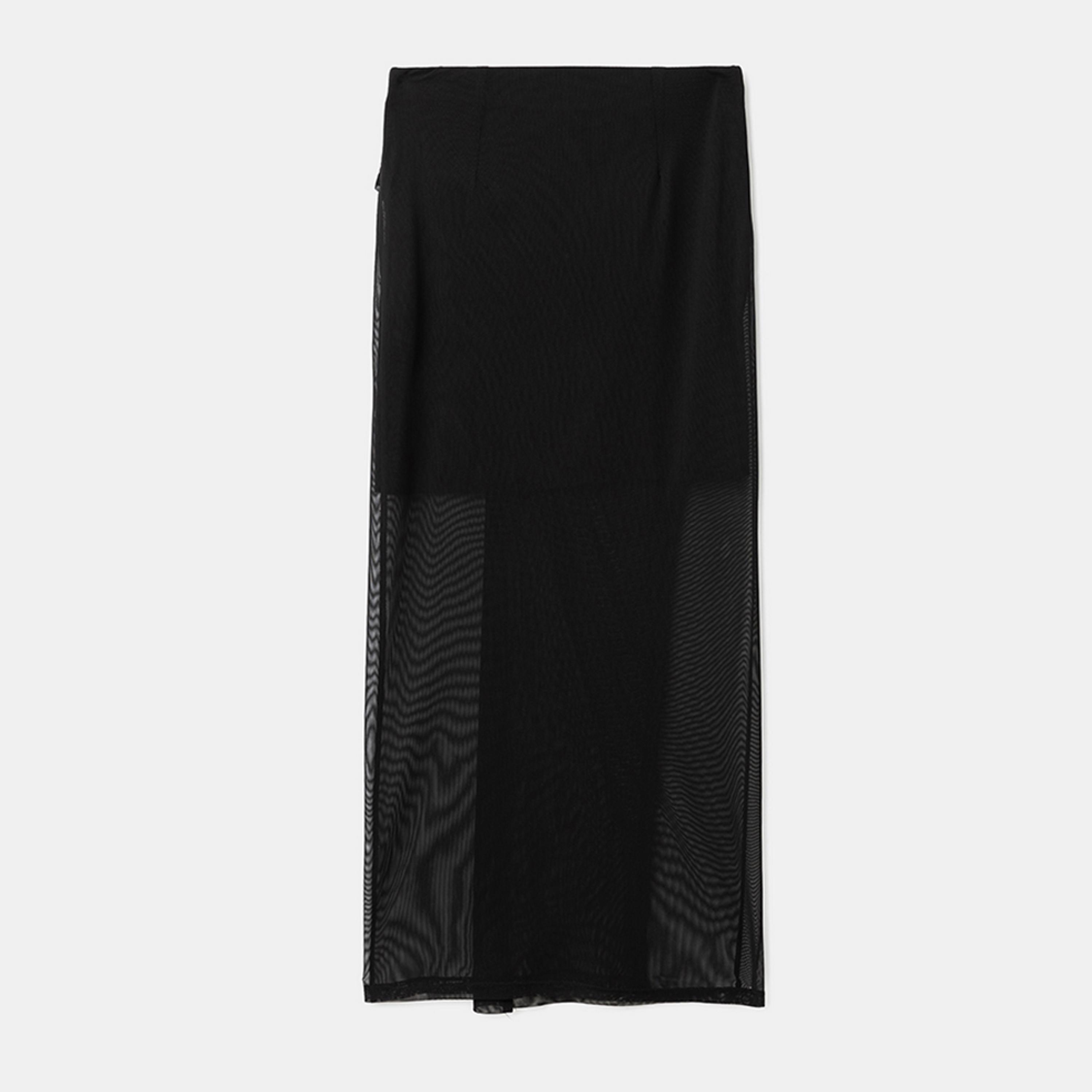 KOTON Knot Detailed Wrap Women's Midi Skirt-women-clothing-bottoms-skirts-image-3