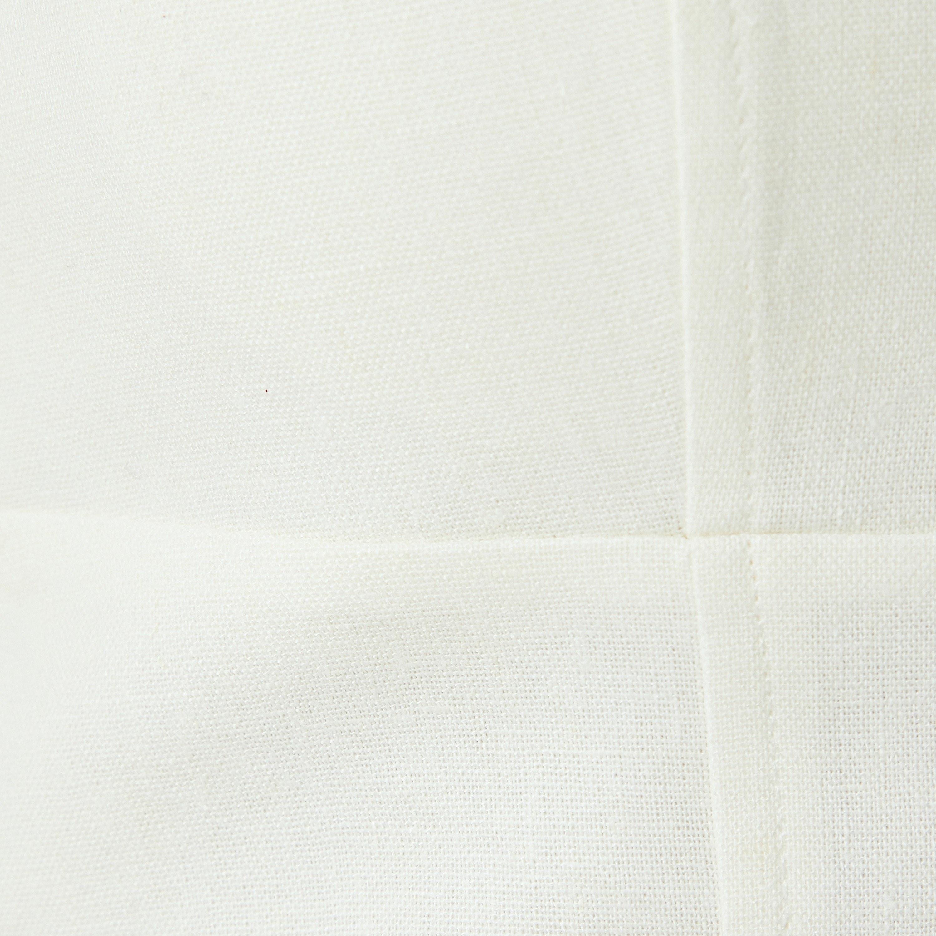 Koton White Plain Square Neck Sleeveless Women's Tie-back Top-women-clothing-shirtsandblouses-blouses-image-5