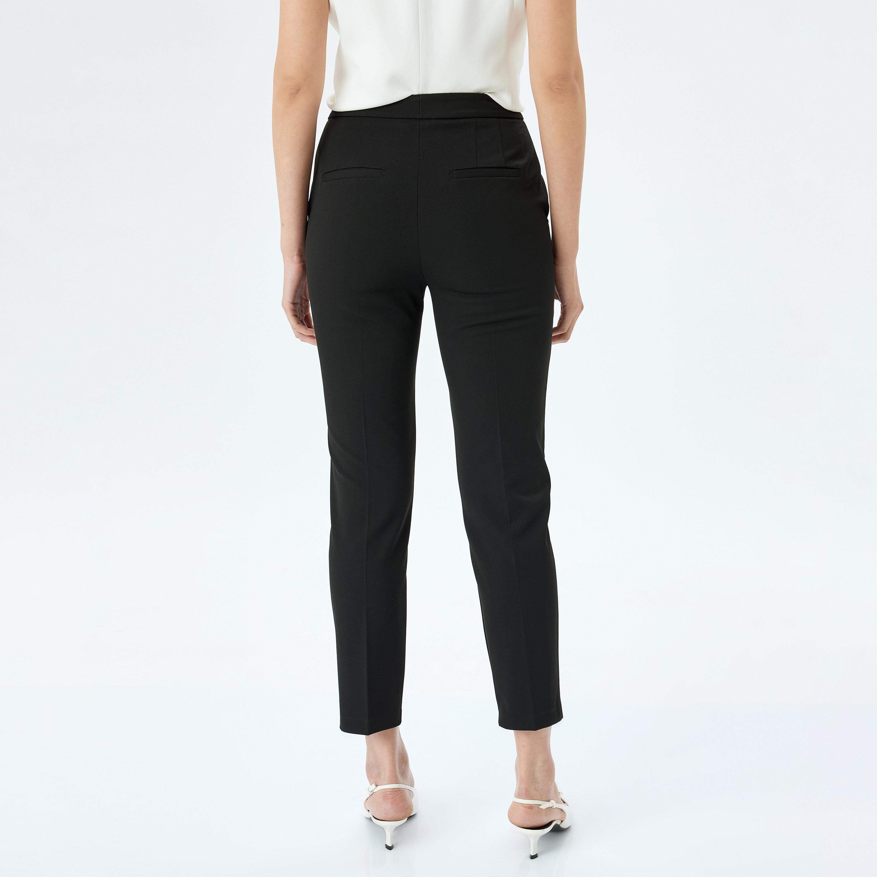 سراويل نسائية بإغلاق كوتون بلاك هوك-women-clothing-bottoms-trousers-image-3