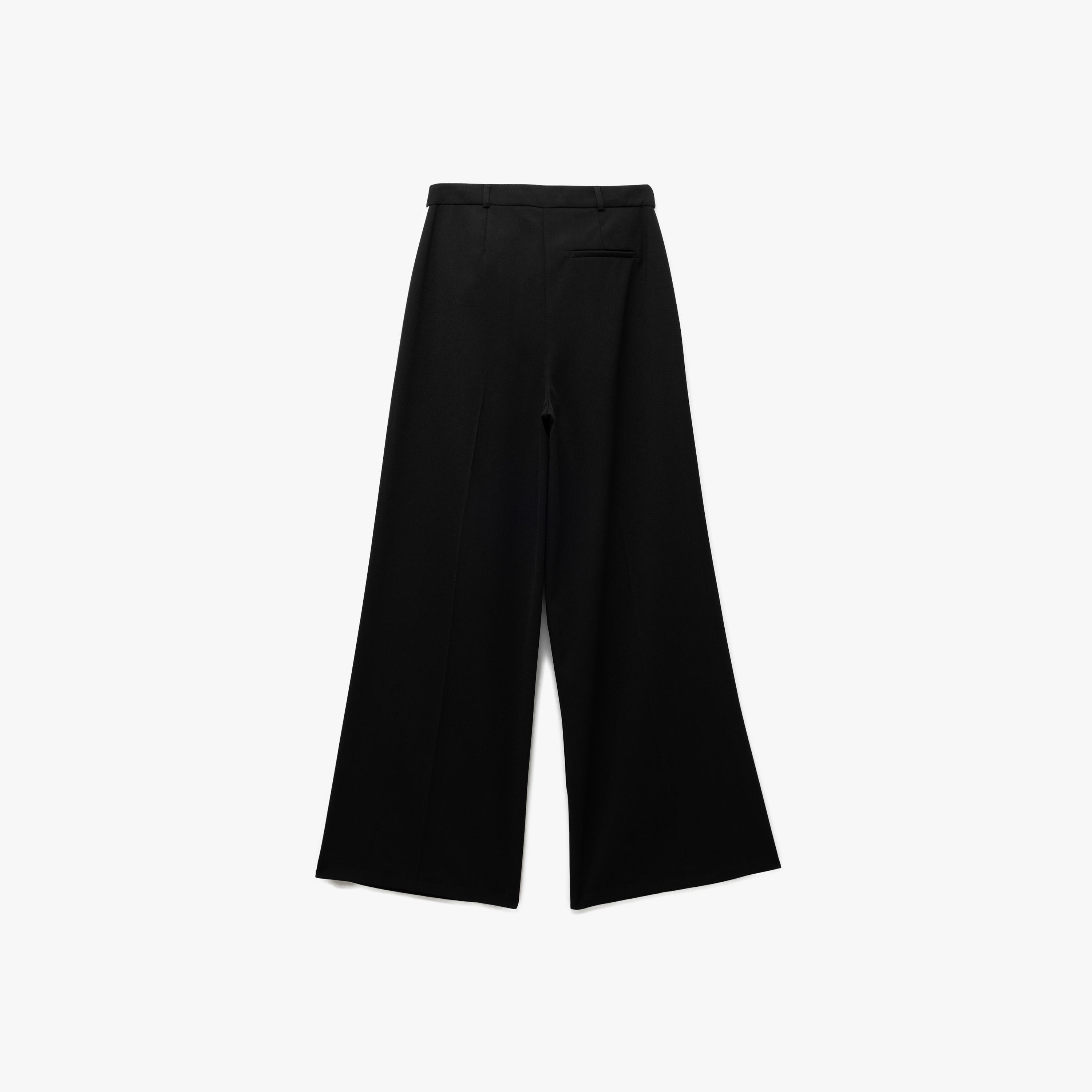 Koton Black Side Tape Hook Closure Women's Trousers-women-clothing-bottoms-trousers-image-6