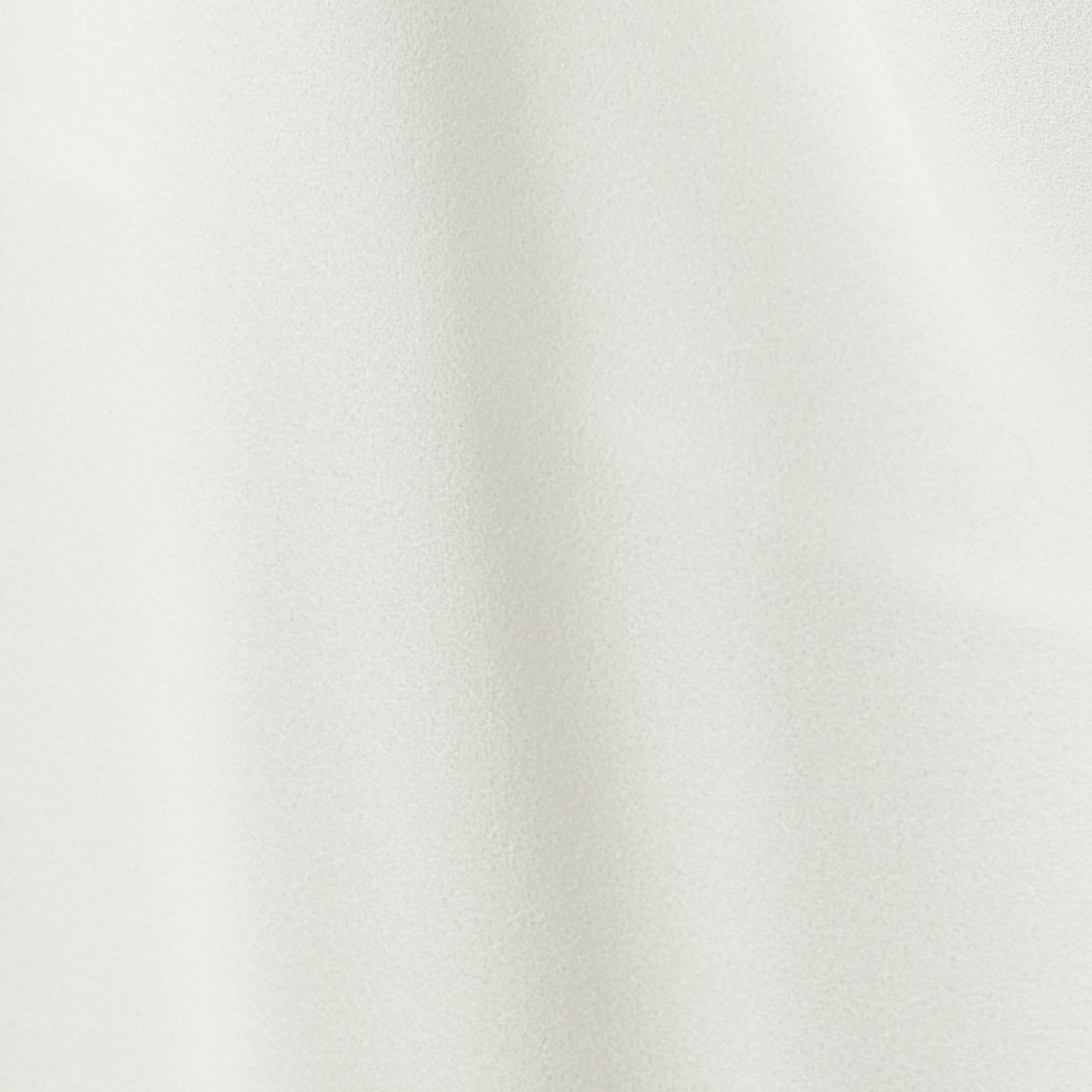Koton White Plain High Neck Sleeveless Women's Top-women-clothing-shirtsandblouses-blouses-image-5