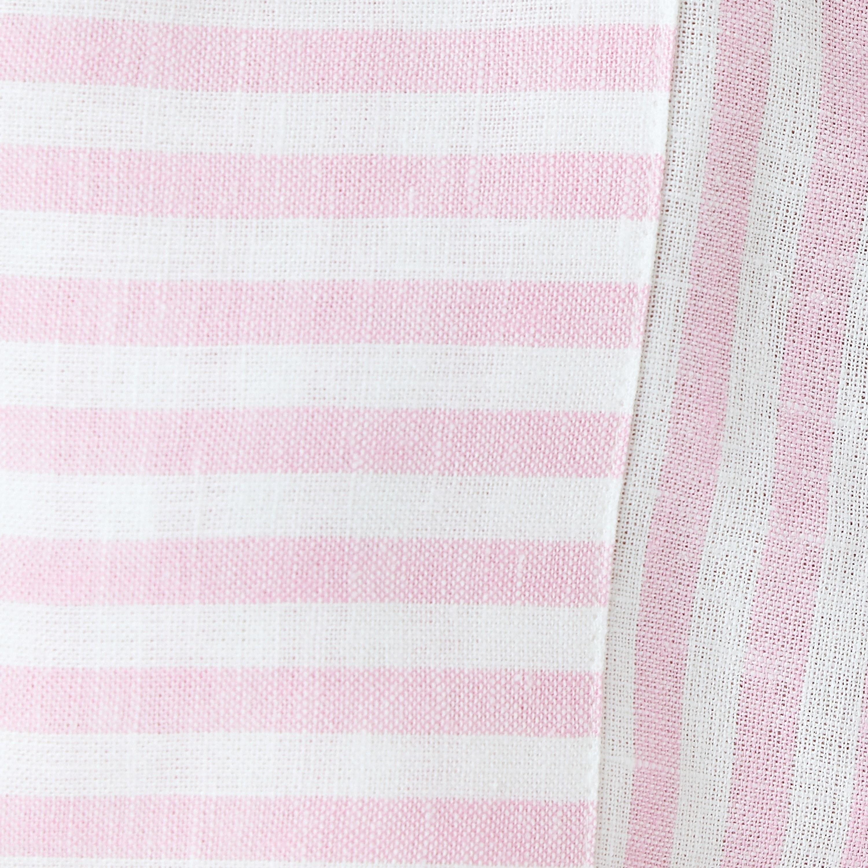 Koton Pink Striped Spread Collar Dropped Sleeves Women's Shirt-women-clothing-shirtsandblouses-shirts-image-5