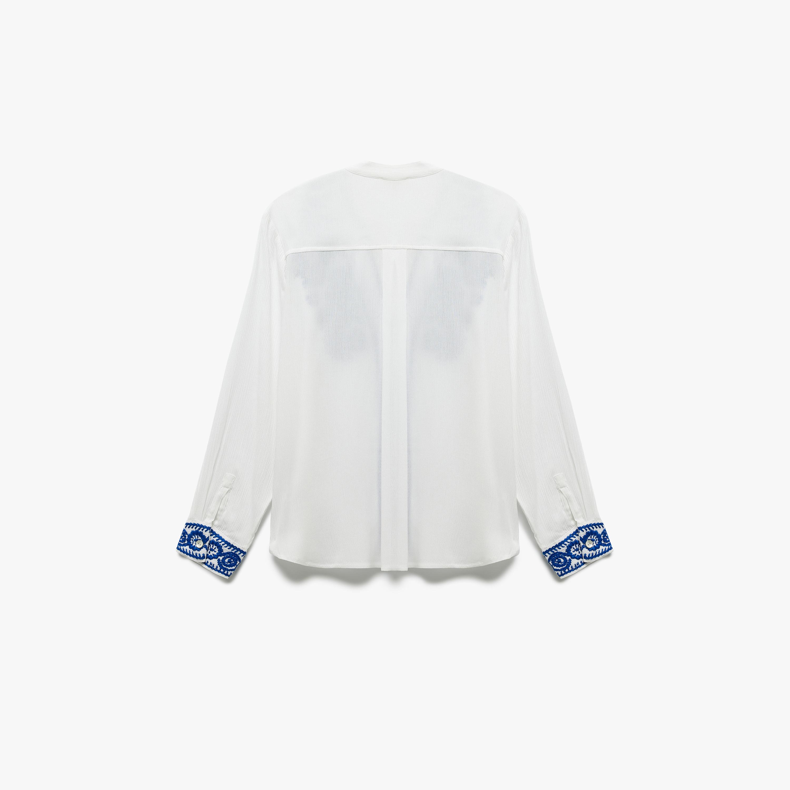 KOTON White Embroidered Women's Top-women-clothing-shirtsandblouses-blouses-image-4