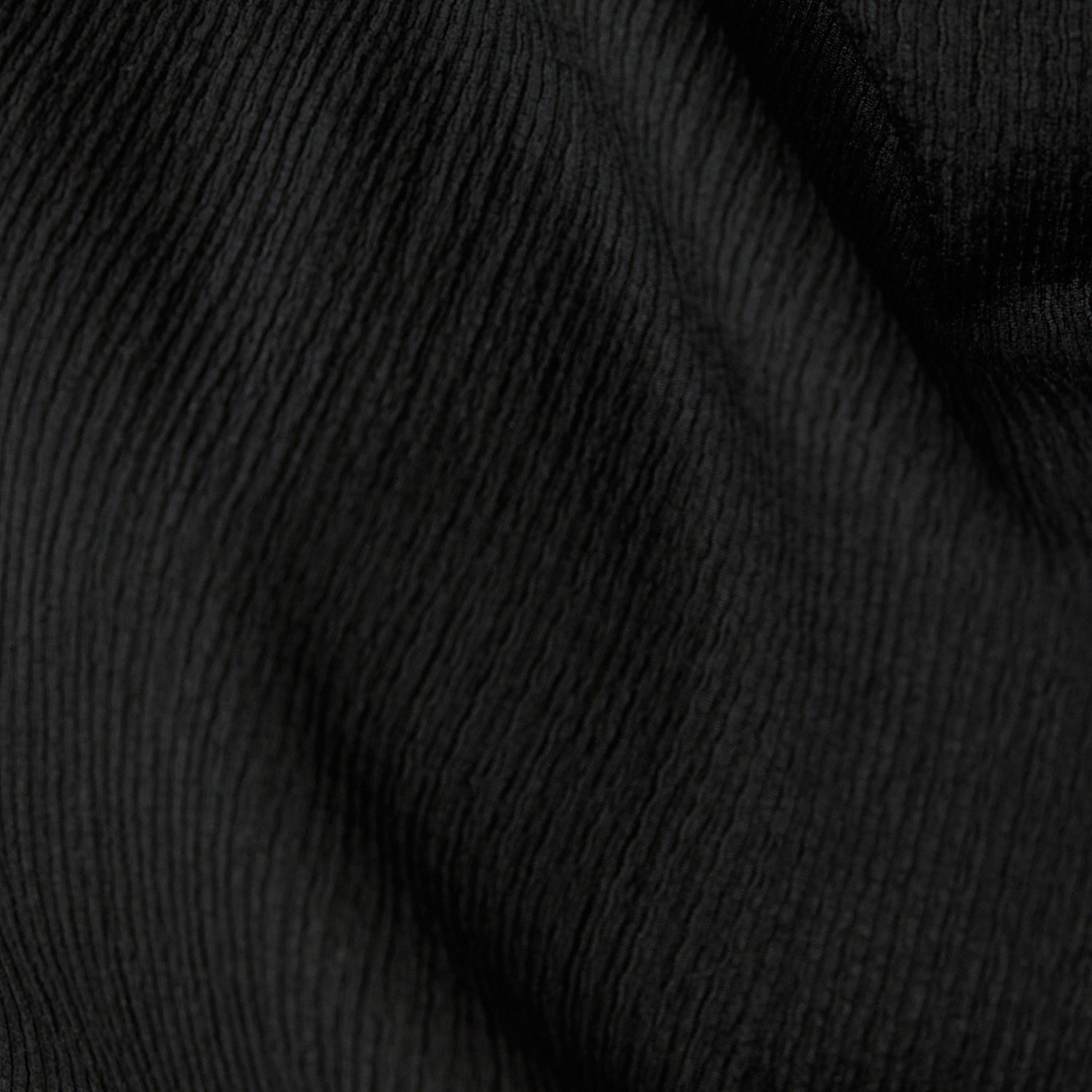 Koton Black Crinkled Cowl Neck Sleeveless Women's Top-women-clothing-shirtsandblouses-blouses-image-5