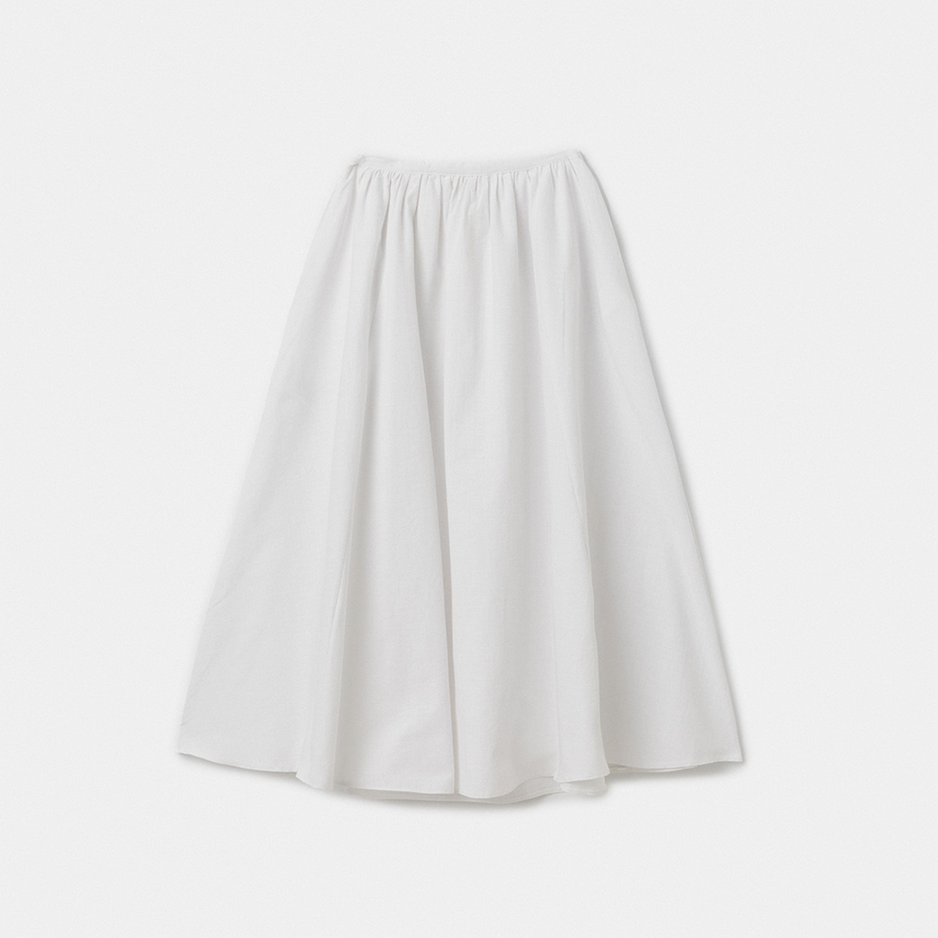 KOTON Gathered A-Line Women's Midi Skirt-women-clothing-bottoms-skirts-image-3