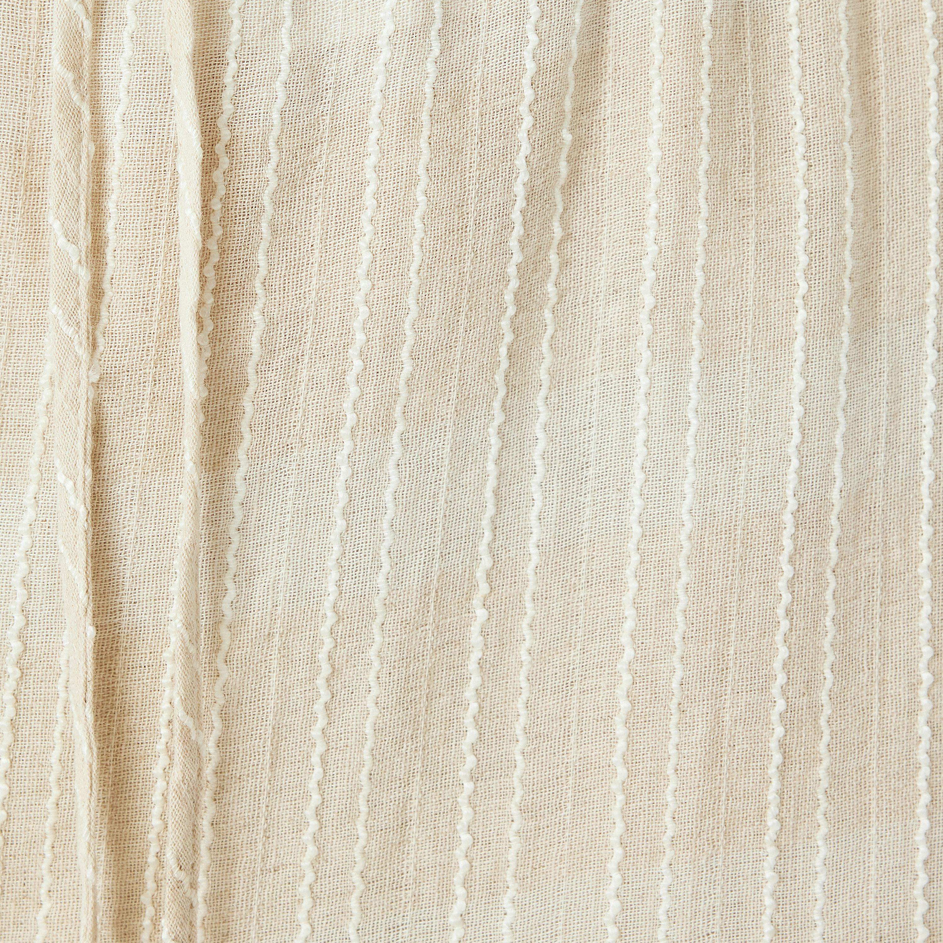 Koton Beige Textured Drawstring Women's Maxi Skirt-women-clothing-bottoms-skirts-image-5
