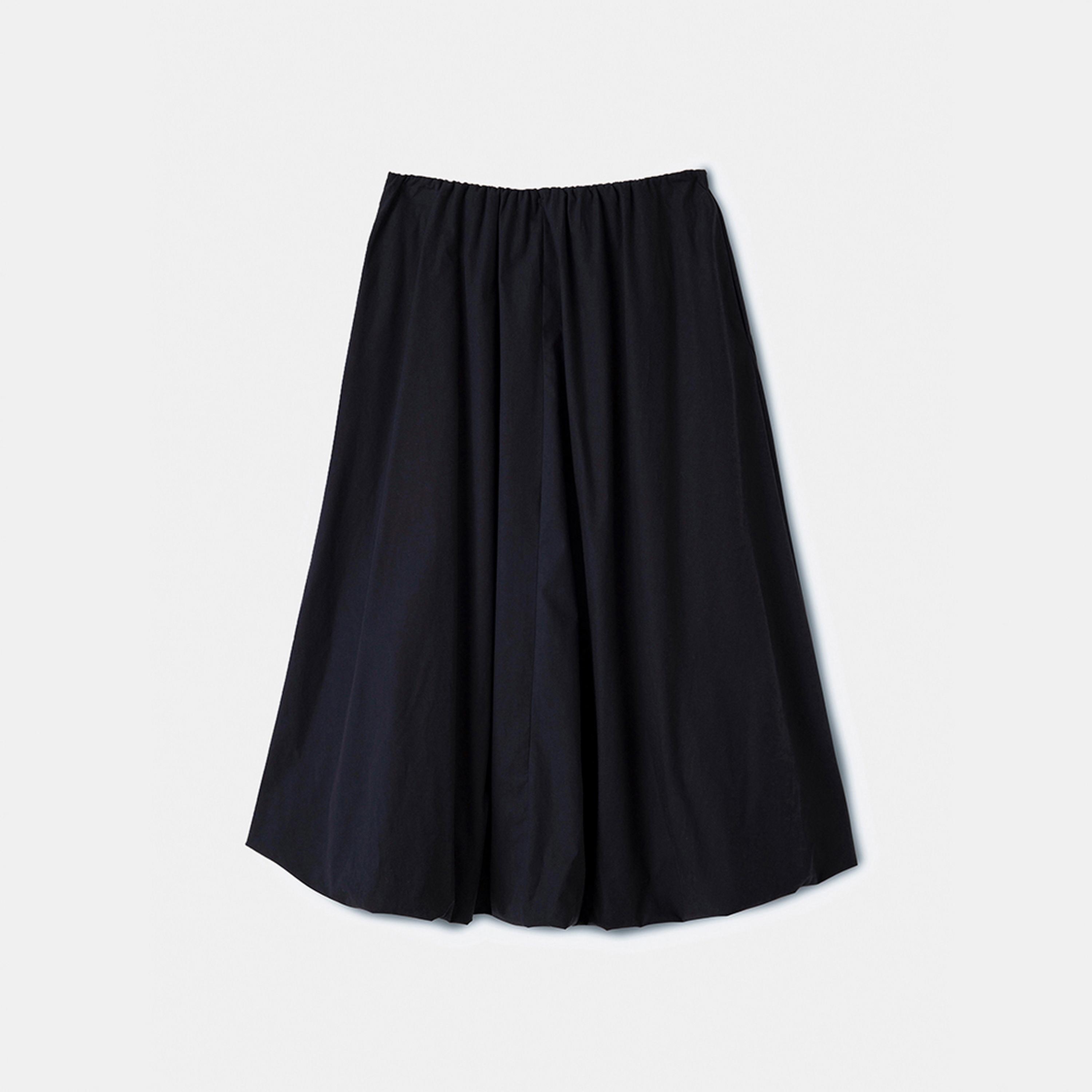 KOTON A-Line Women's Midi Bubble Hem Skirt-women-clothing-bottoms-skirts-image-3