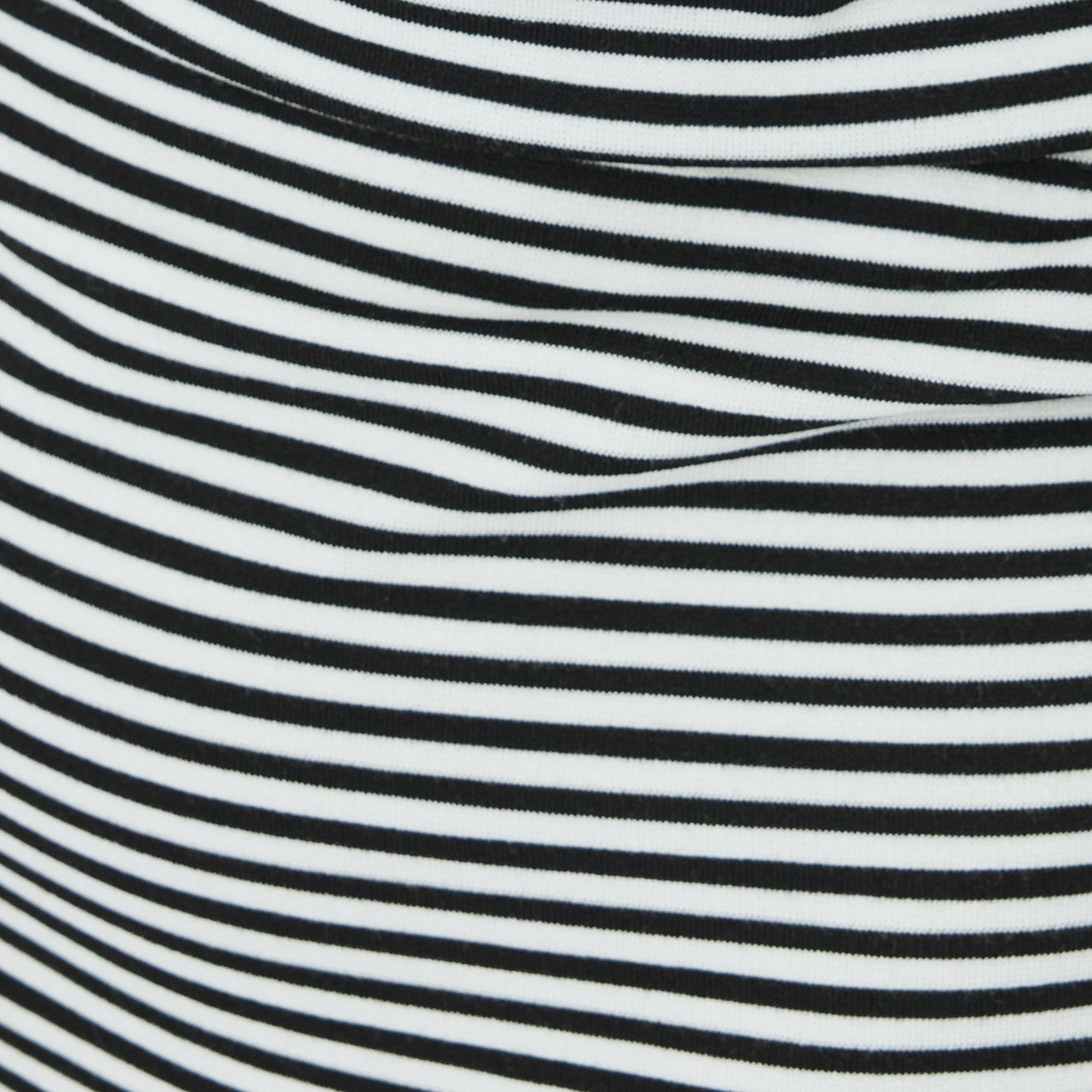 Koton Black Striped Bodycon Women's Mini Dress-women-clothing-dresses-image-5