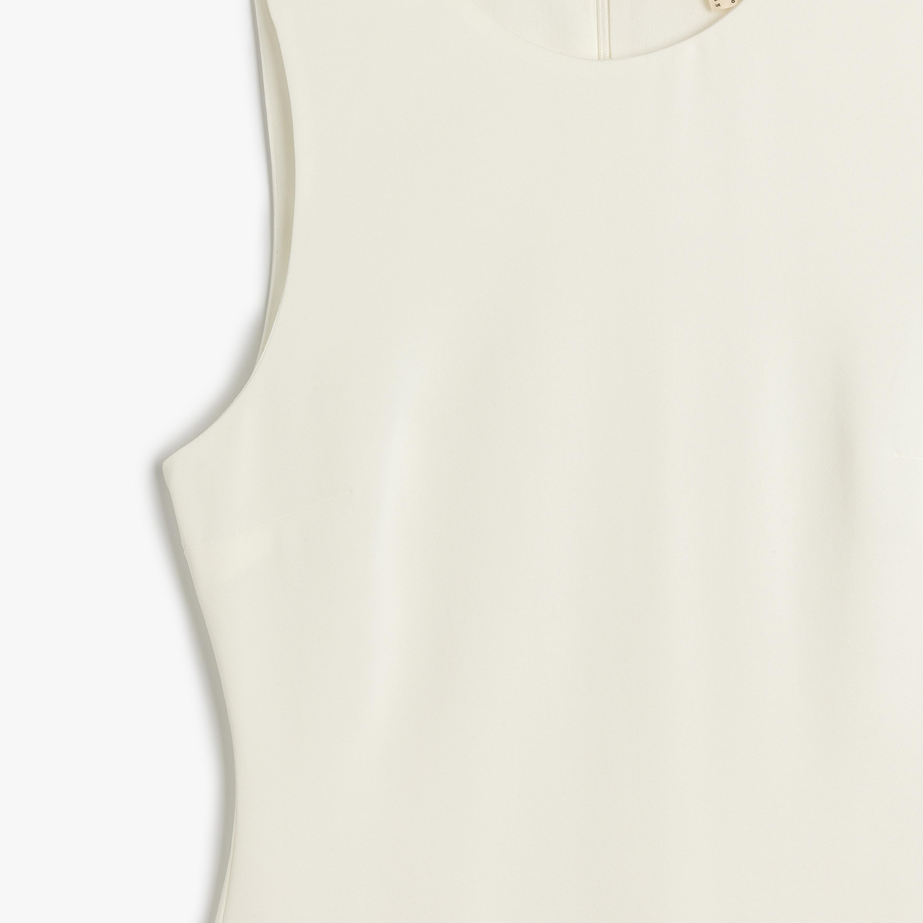 Koton White Sheath Women's Midi Dress-women-clothing-dresses-image-4