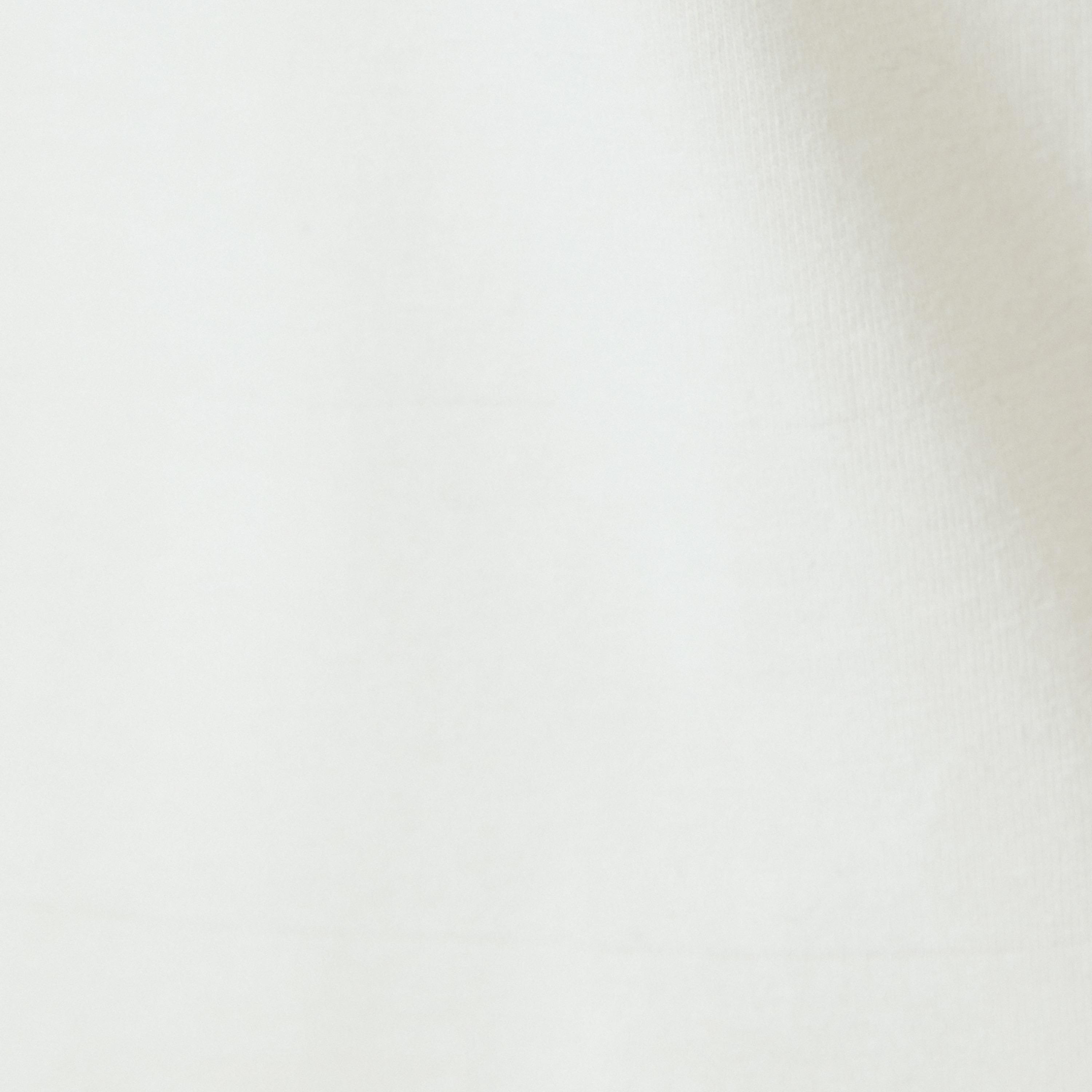 Koton White Printed Round Neck Short Sleeves Women's Varsity T-Shirt-women-clothing-tshirts-image-5