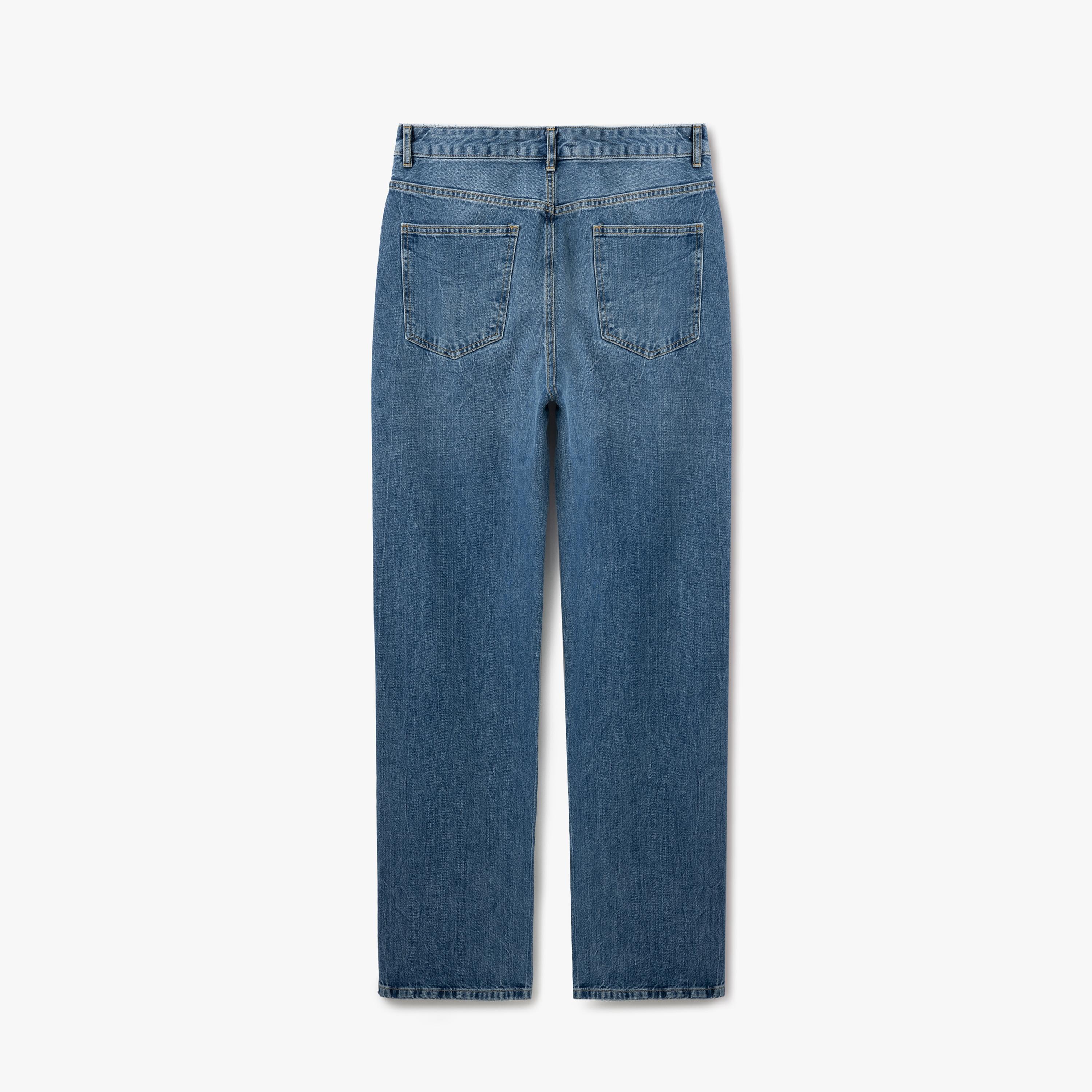 Koton Straight Fit Distressed High-Rise Women's Jeans-women-clothing-bottoms-jeans-image-6