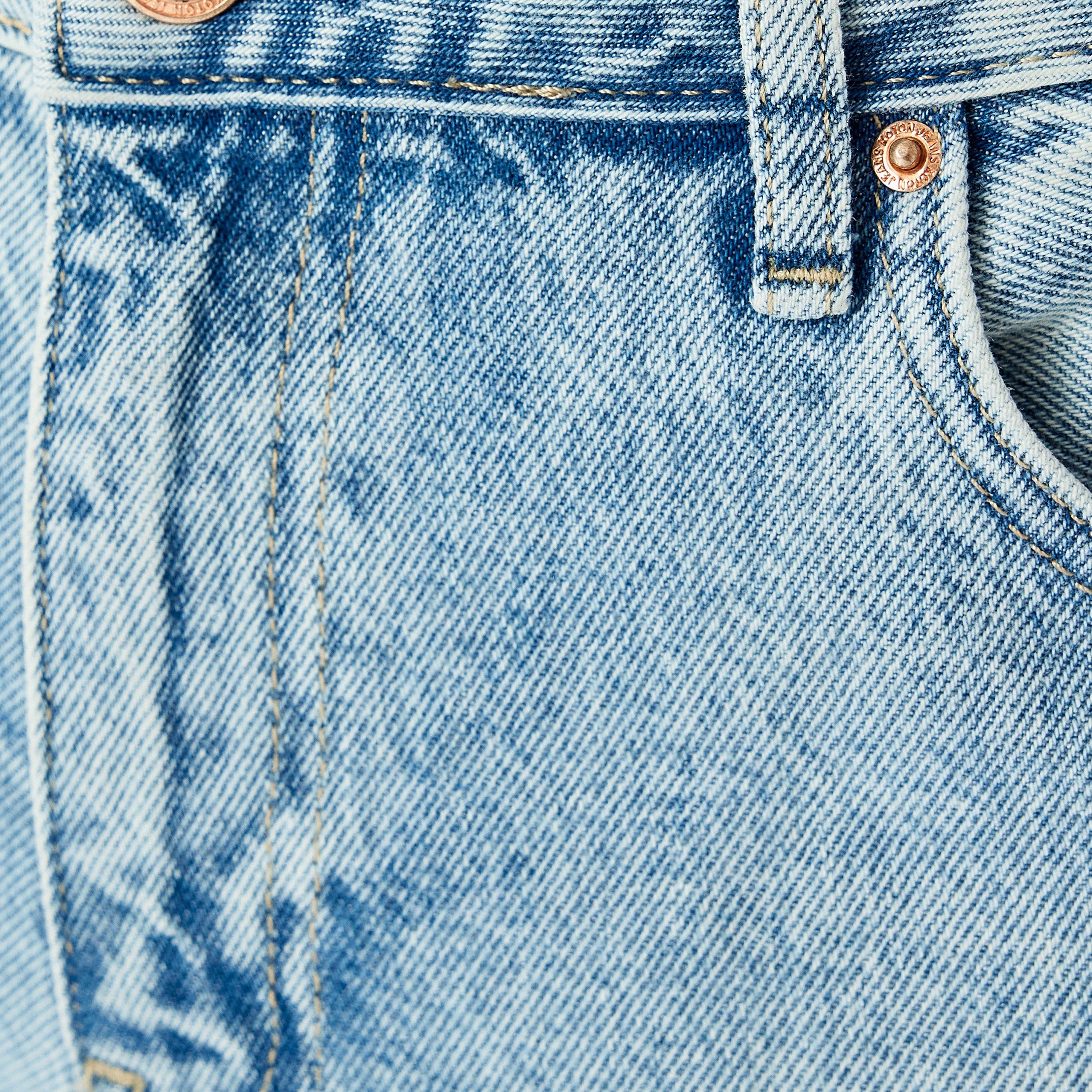 Koton Wide Fit 5 Pockets High-Rise Women's Jeans-women-clothing-bottoms-jeans-image-5