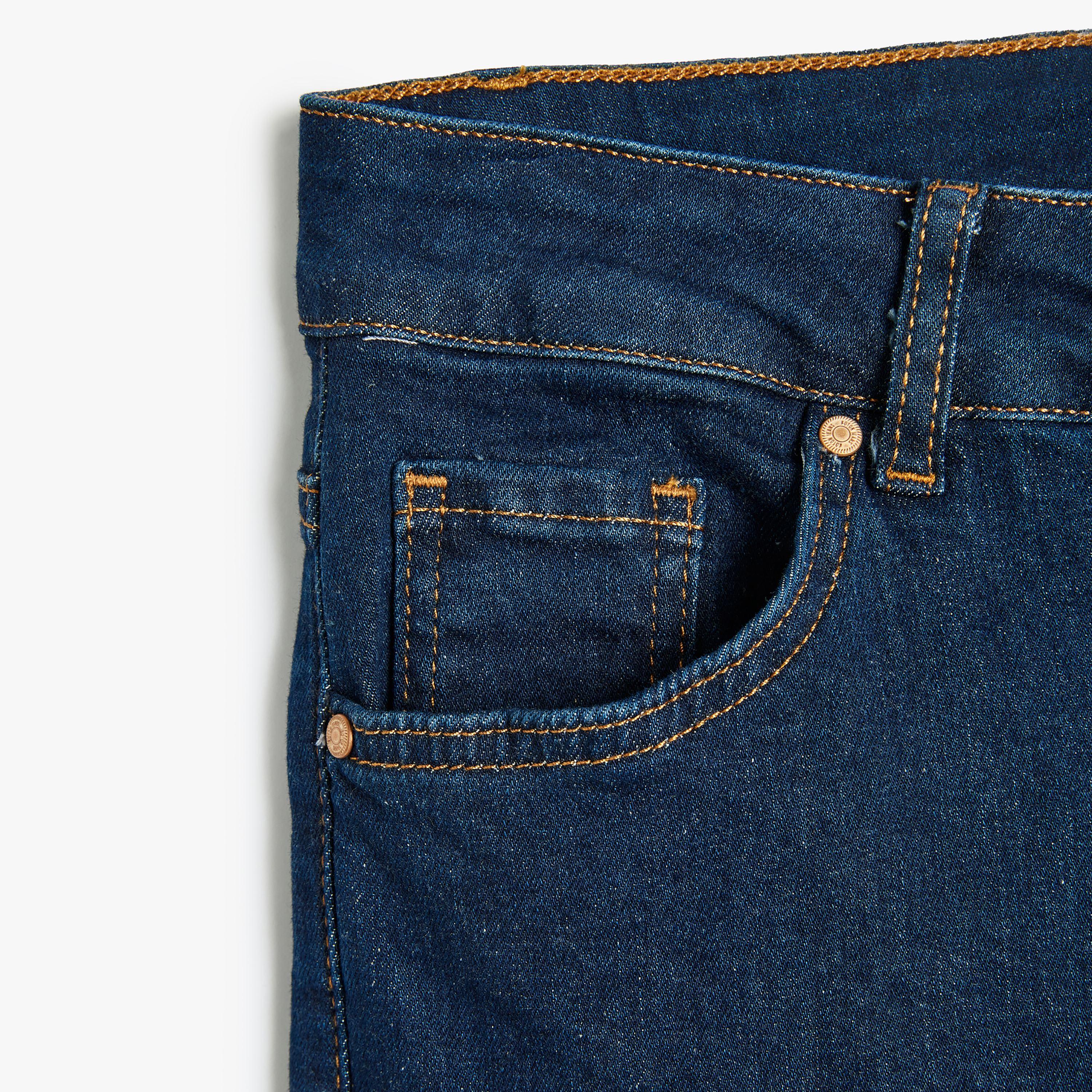 Koton Bootcut Fit 5 Pockets High-Rise Women's Flared Jeans-women-clothing-bottoms-jeans-image-4