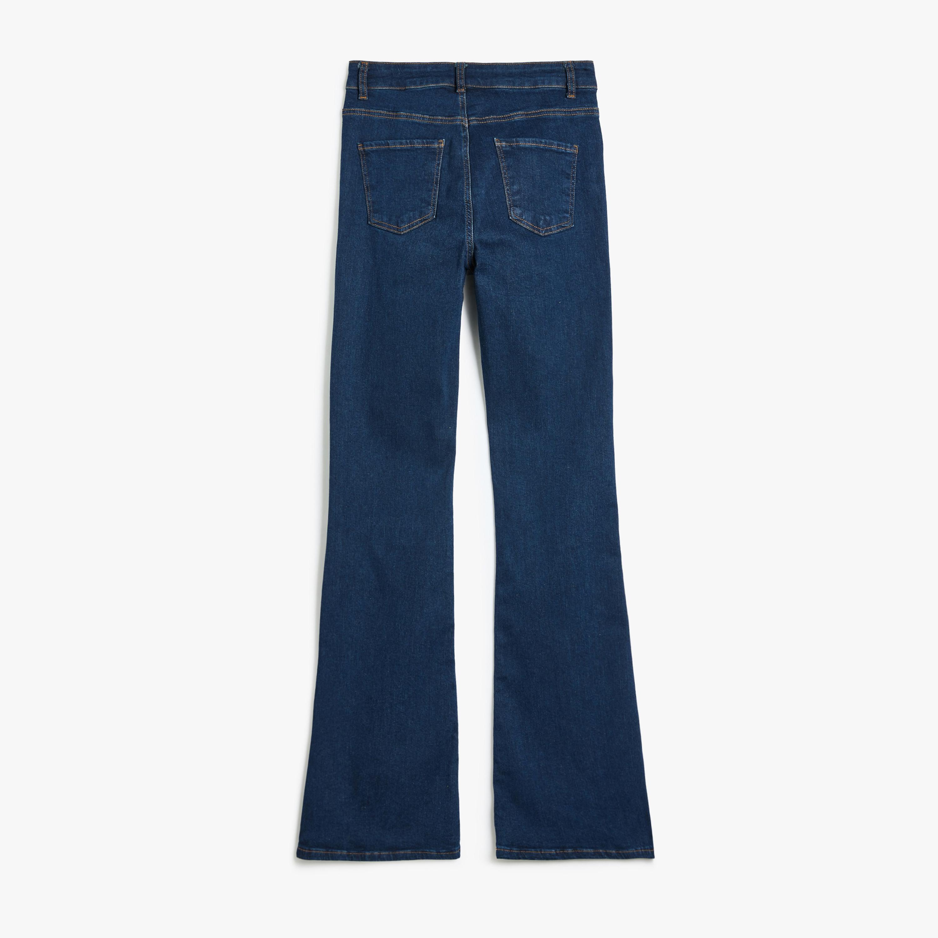 Koton Bootcut Fit 5 Pockets High-Rise Women's Flared Jeans-women-clothing-bottoms-jeans-image-6