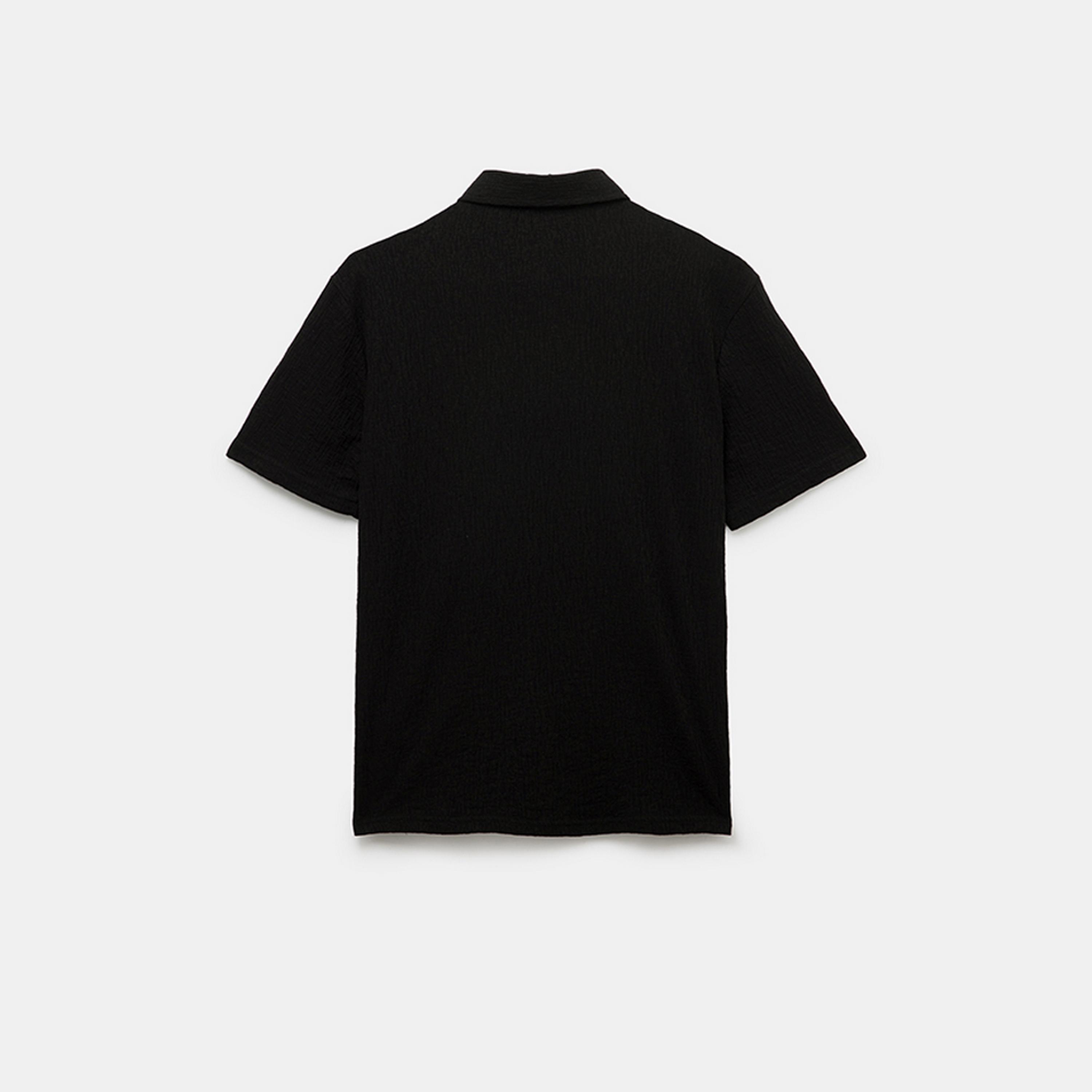 KOTON Plain Collared Short Sleeves Men's Polo T-Shirt-men-clothing-tshirtsandpolos-polos-image-6
