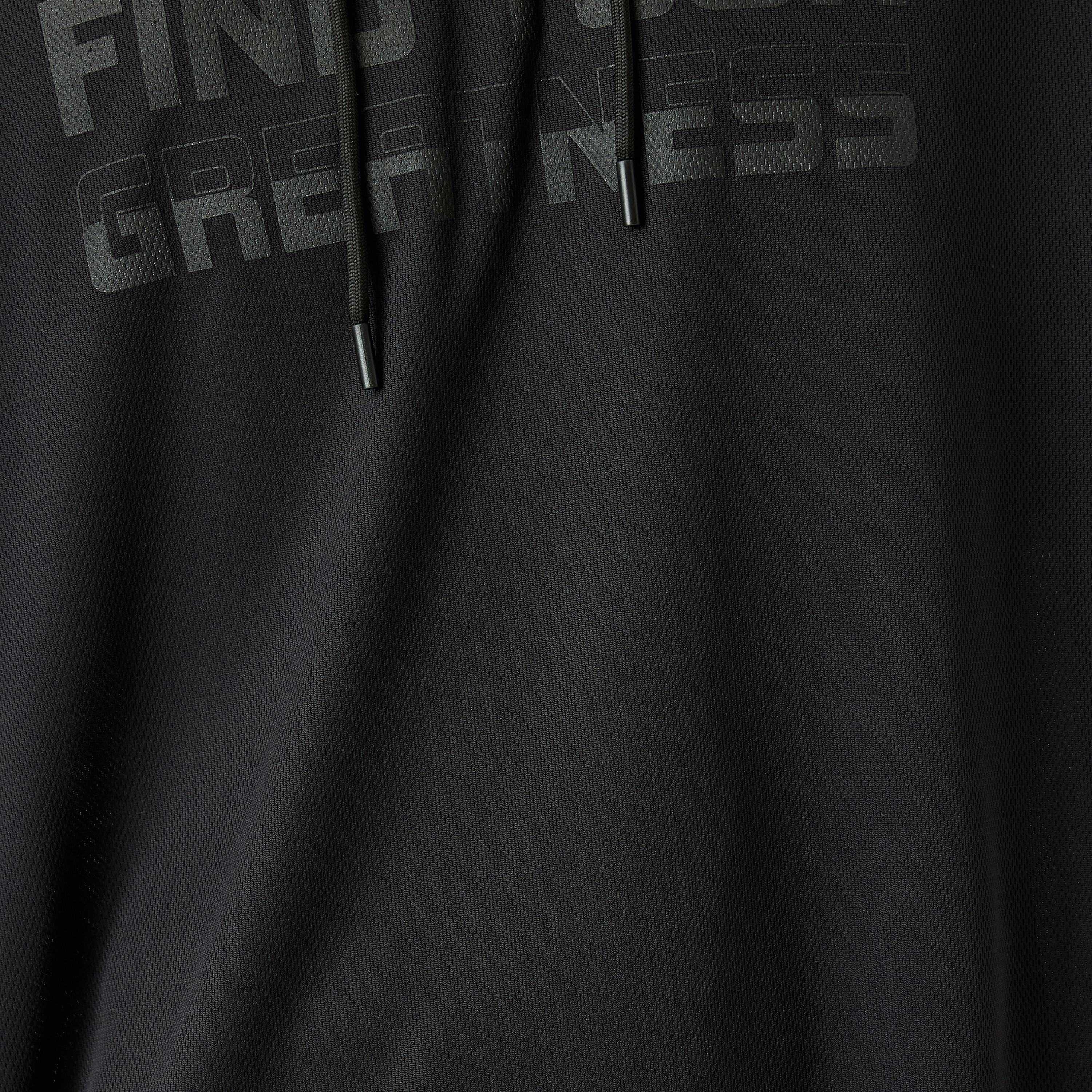 Koton Printed Hooded Neck Short Dropped Sleeves Men's T-Shirt-sports-men-clothing-tshirtsandpolos-image-5