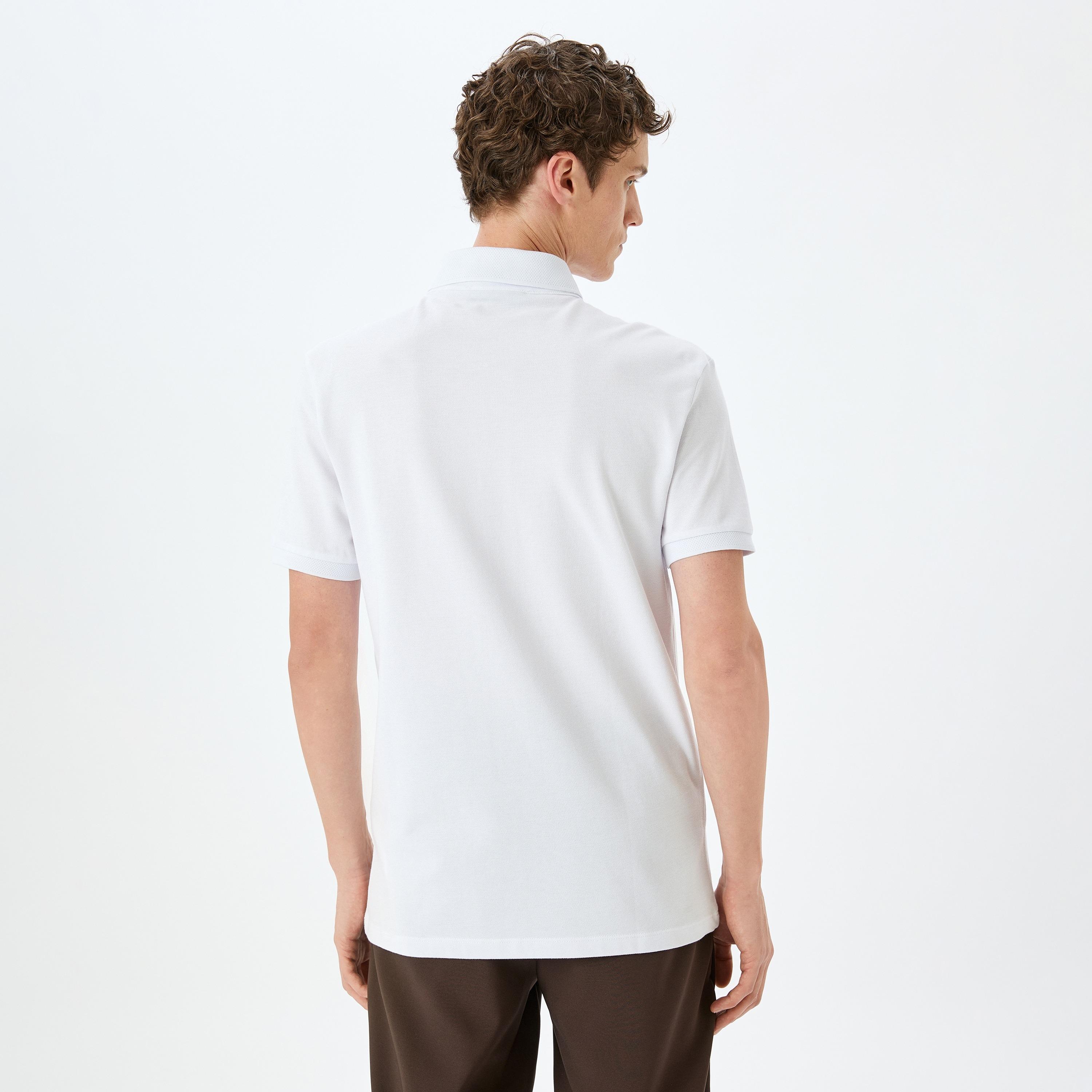 Koton Plain Collared Short Sleeves Men's Polo T-Shirt-men-clothing-tshirtsandpolos-polos-image-3