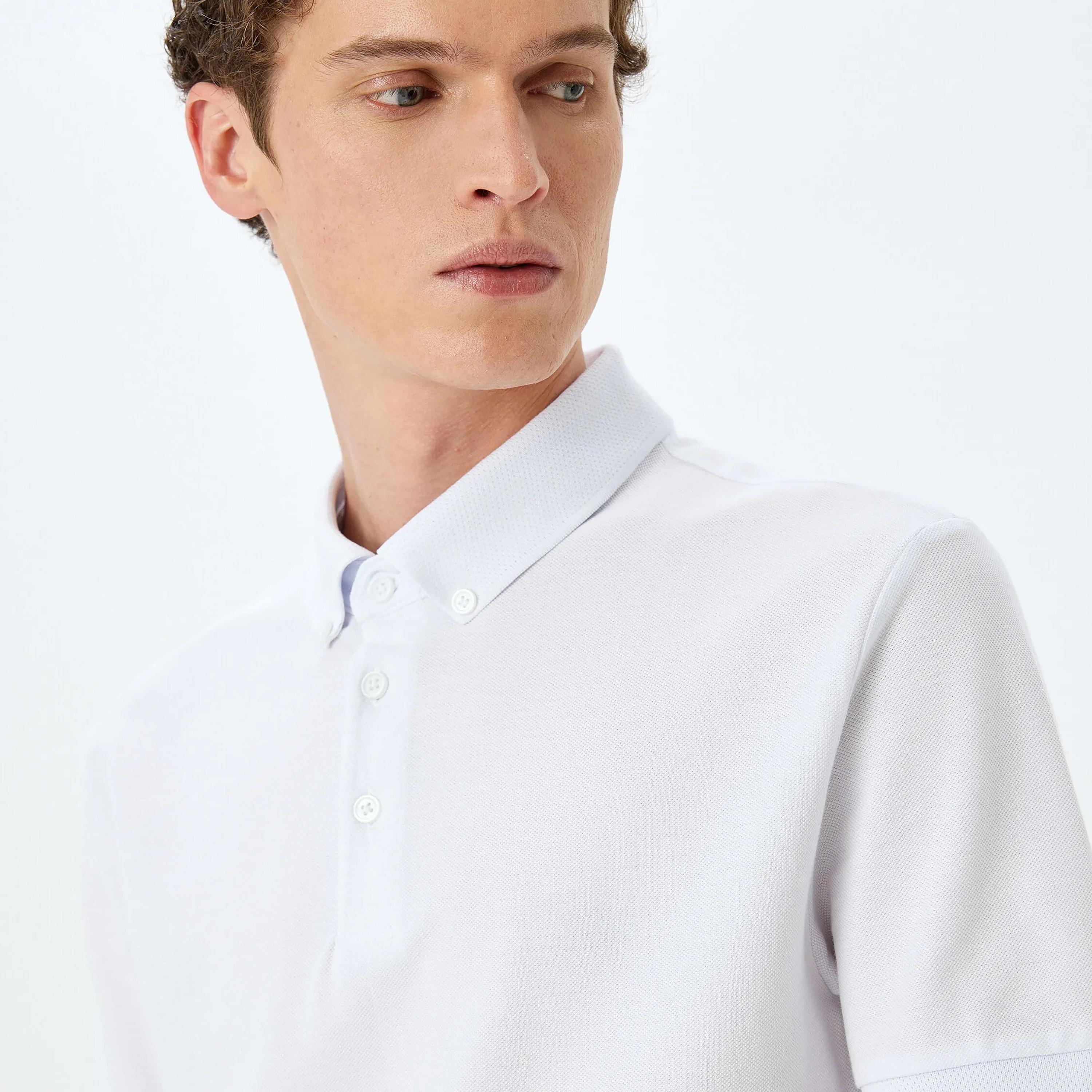 Koton Plain Collared Short Sleeves Men's Polo T-Shirt-men-clothing-tshirtsandpolos-polos-image-5