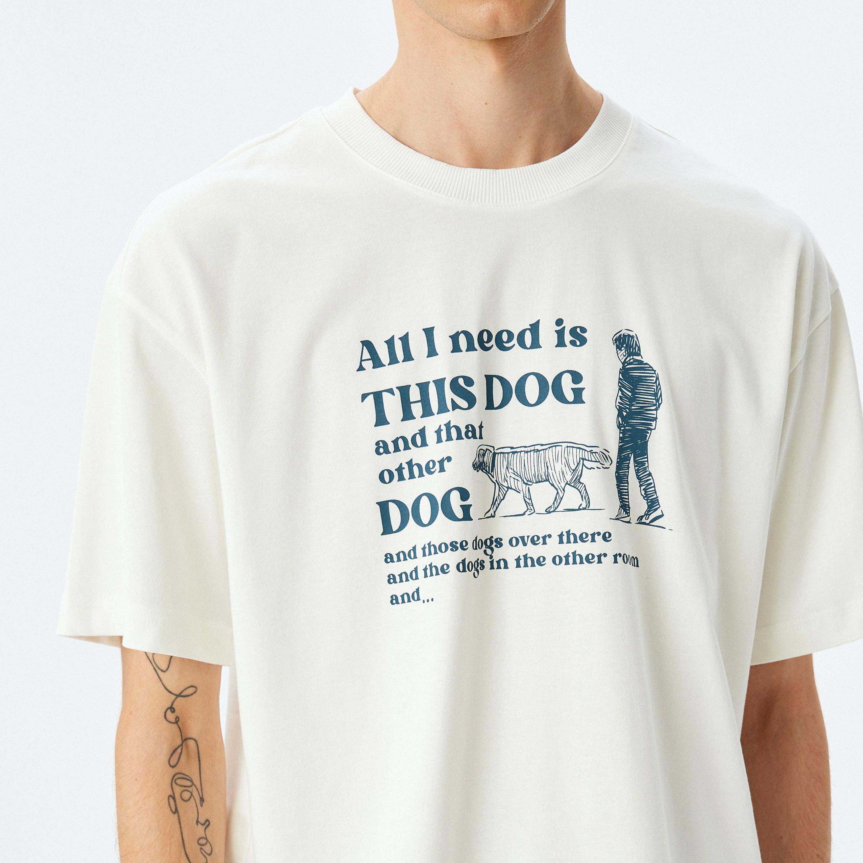 KOTON Graphic Print Crew Neck Short Sleeves Men's T-Shirt-men-clothing-tshirtsandpolos-tshirts-image-5