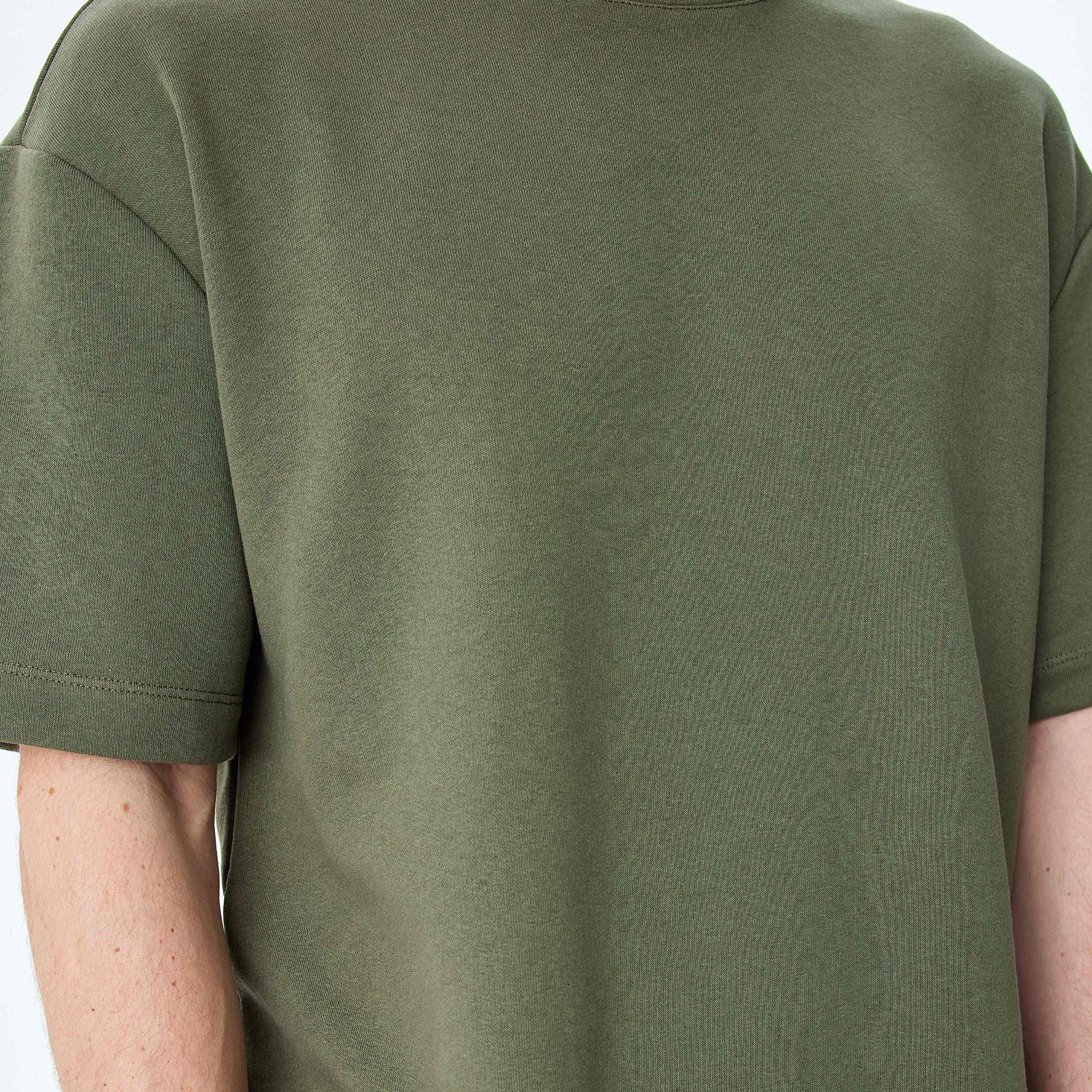 كوتون العادي برقبة قصيرة الأكمام القصيرة للرجال-men-clothing-tshirtsandpolos-tshirts-image-4