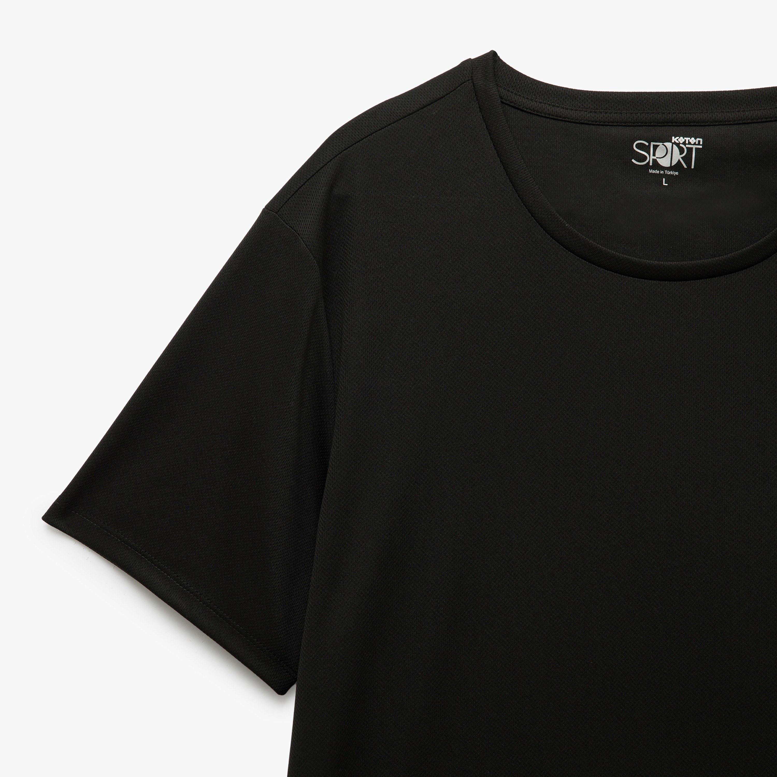 Koton Printed Crew Neck Short Sleeves Men's T-Shirt-men-clothing-tshirtsandpolos-tshirts-image-4
