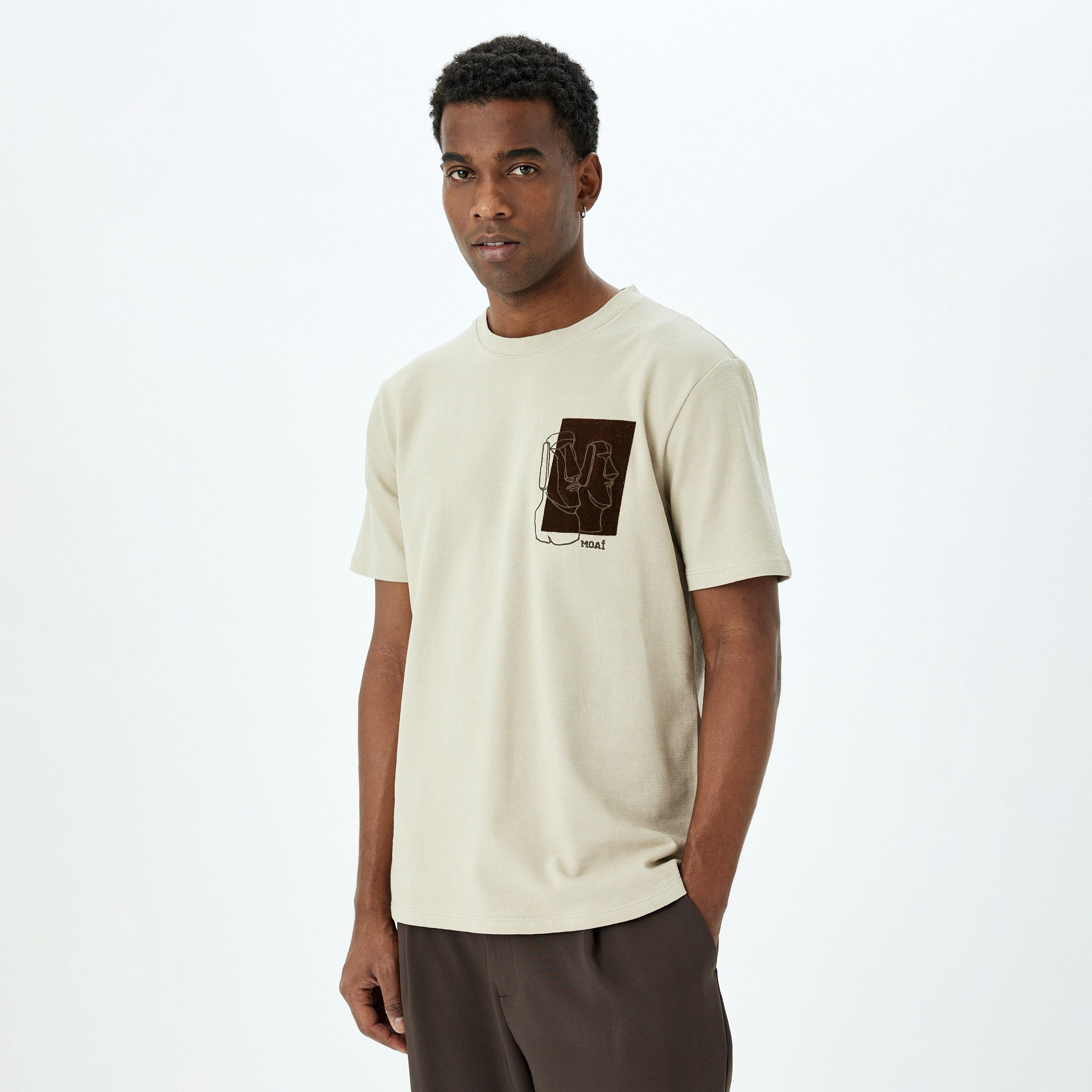 قميص رجالي بأكمام قصيرة بأكمام دائرية مطرز بكوتون-men-clothing-tshirtsandpolos-tshirts-image-1