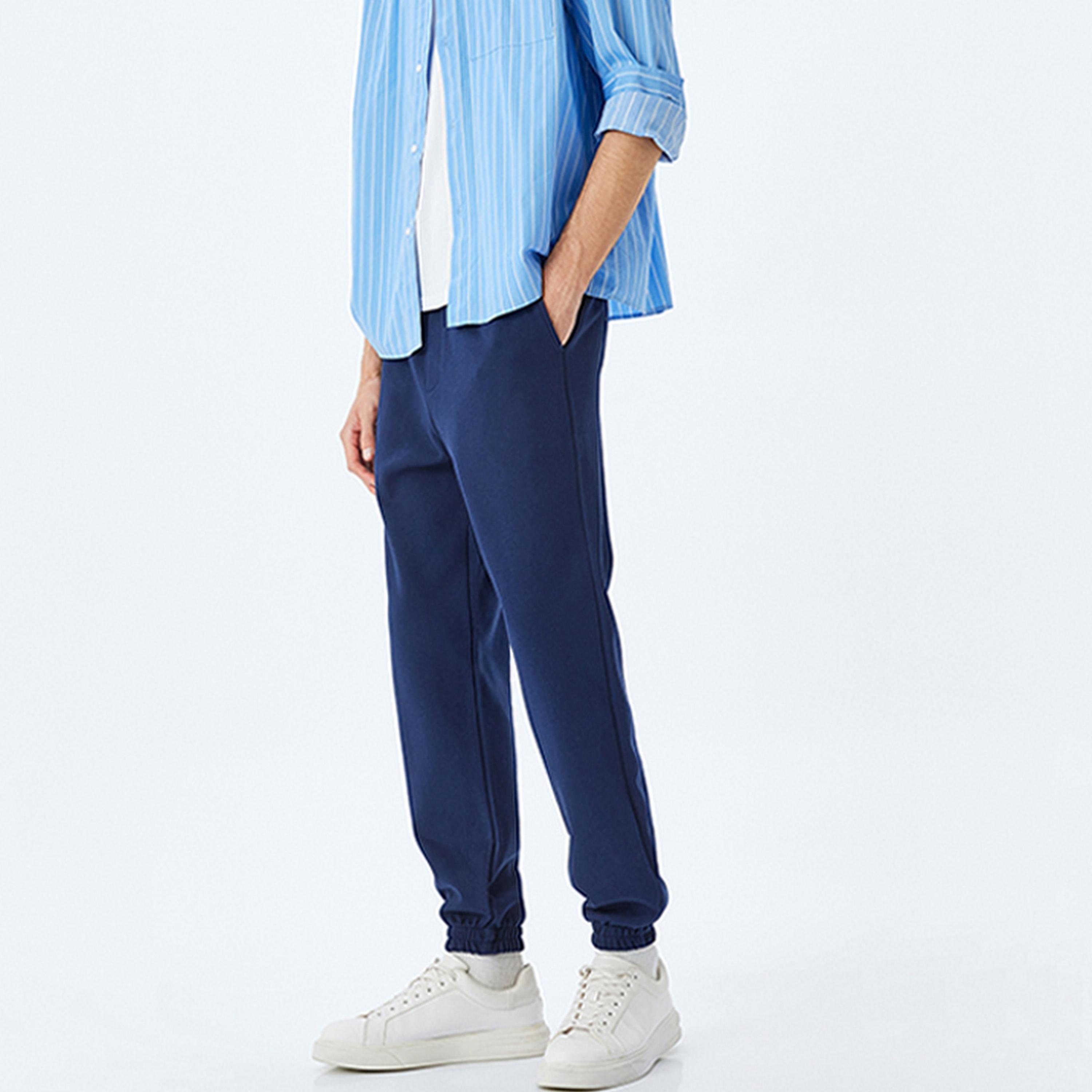 KOTON Regular Fit Mid-Rise Drawstring Men's Joggers-men-clothing-bottoms-joggers-image-5
