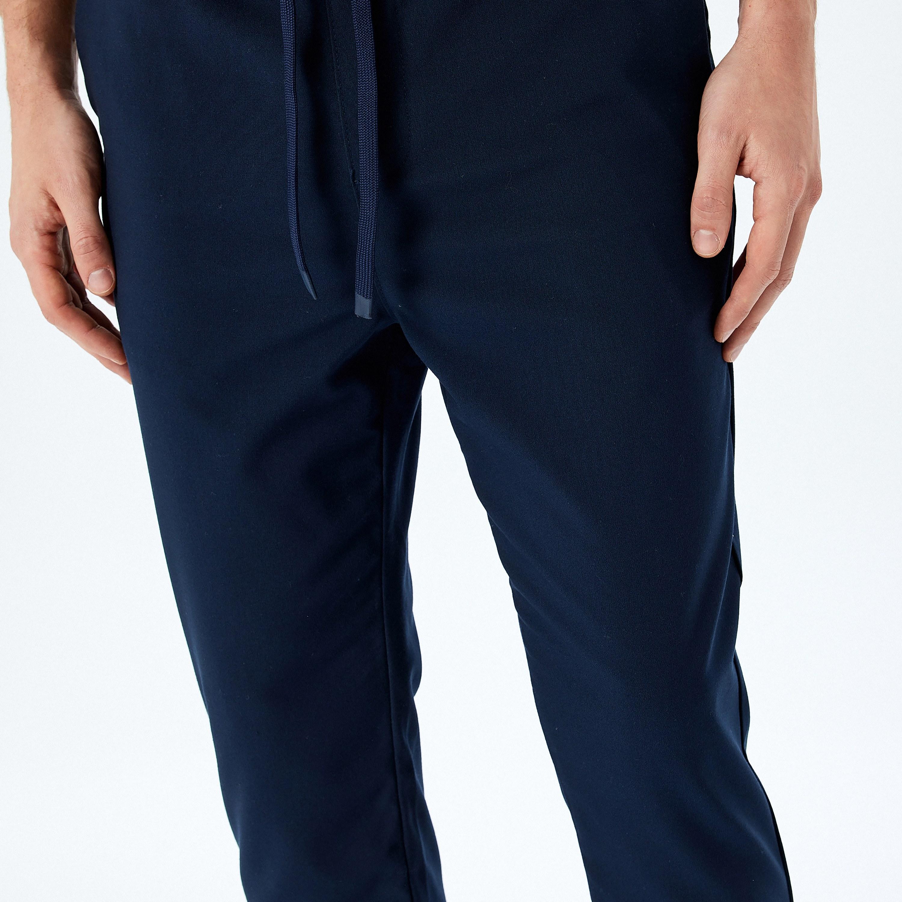 Koton Slim Fit Mid-Rise Drawstring Men's Trousers-men-clothing-bottoms-trousersandchinos-trousers-image-4