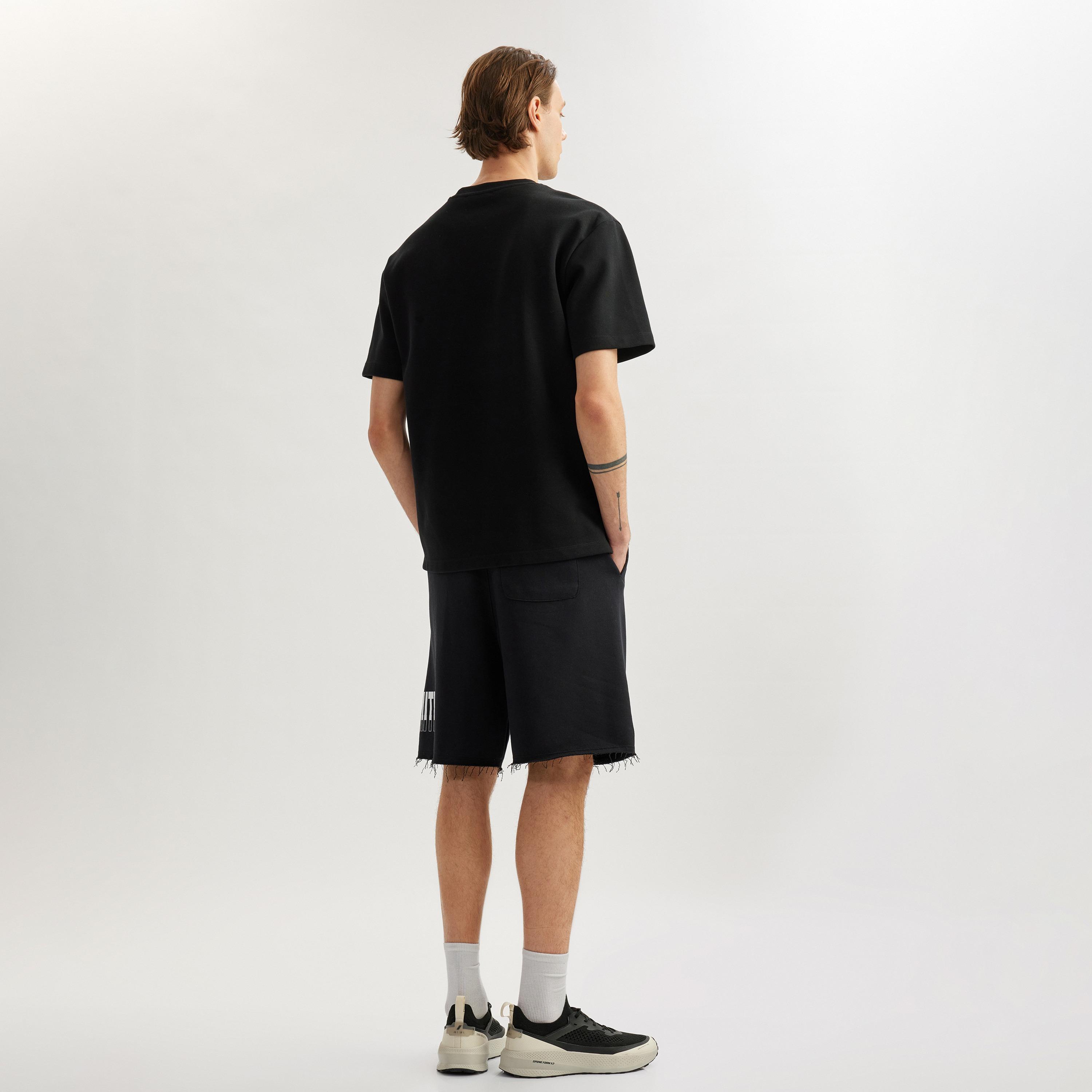 Koton Relaxed Fit Mid-Rise Drawstring Men's Shorts-men-clothing-bottoms-shorts-image-2