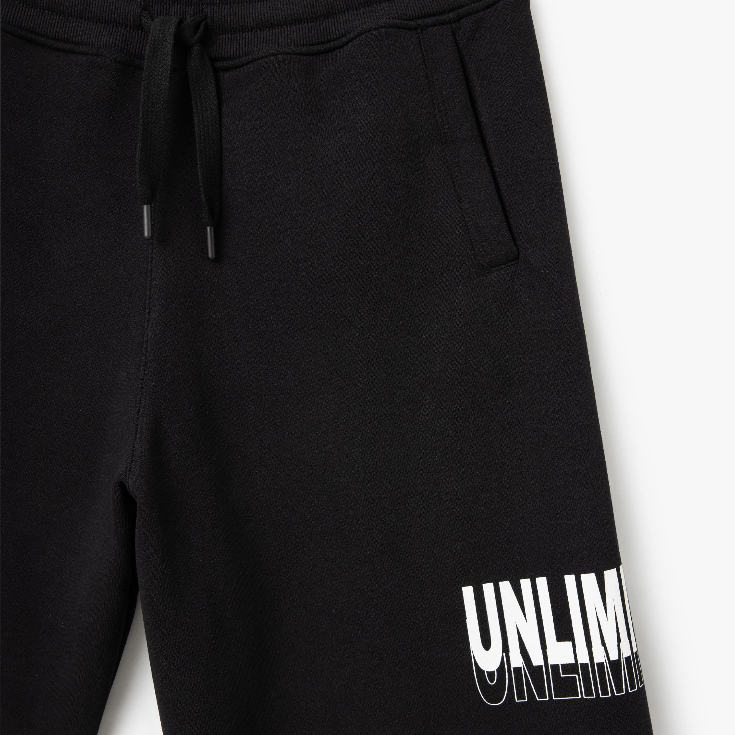 Koton Relaxed Fit Mid-Rise Drawstring Men's Shorts-men-clothing-bottoms-shorts-image-4
