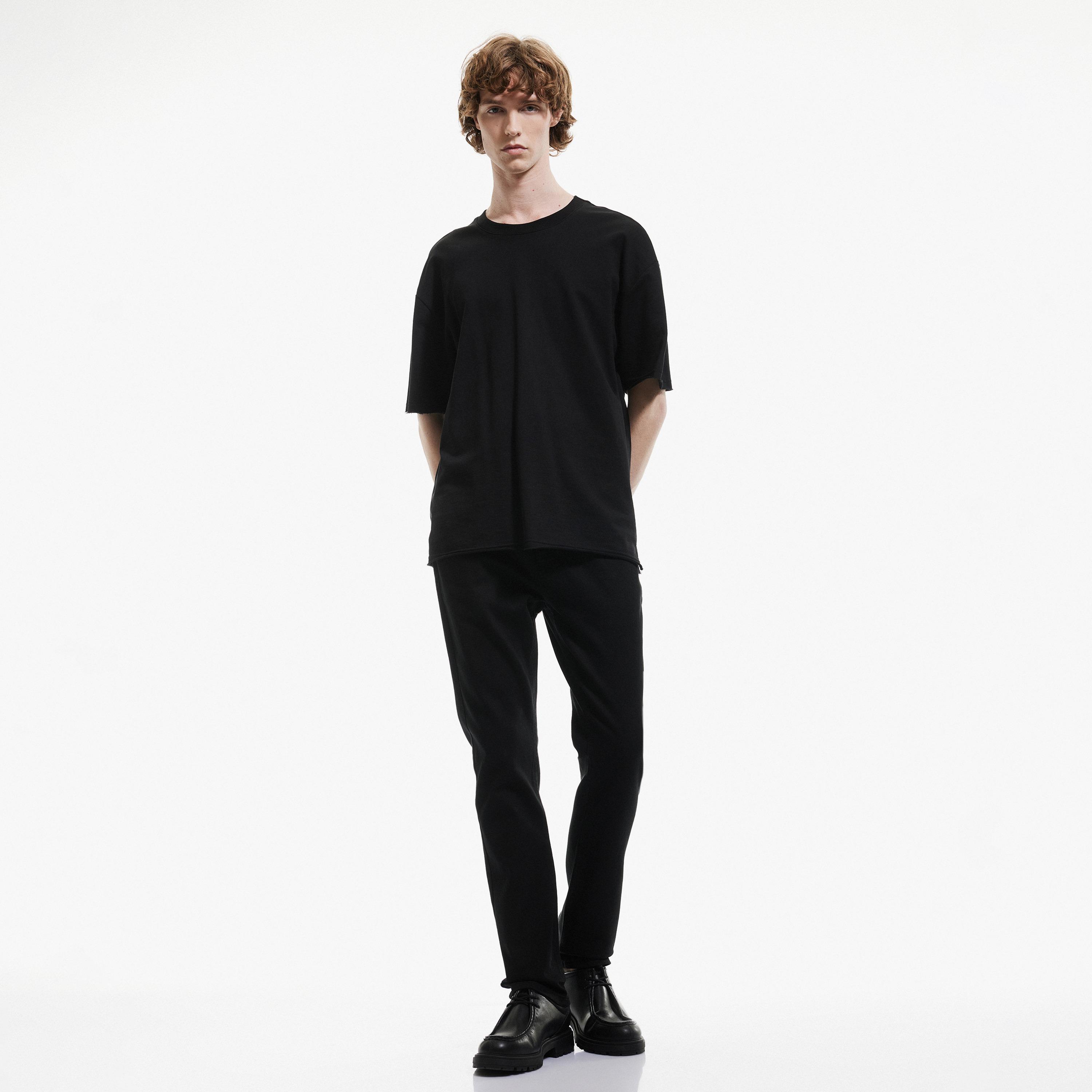 KOTON Straight Fit Plain Mid-Rise Men's Jeans-men-clothing-jeans-image-2