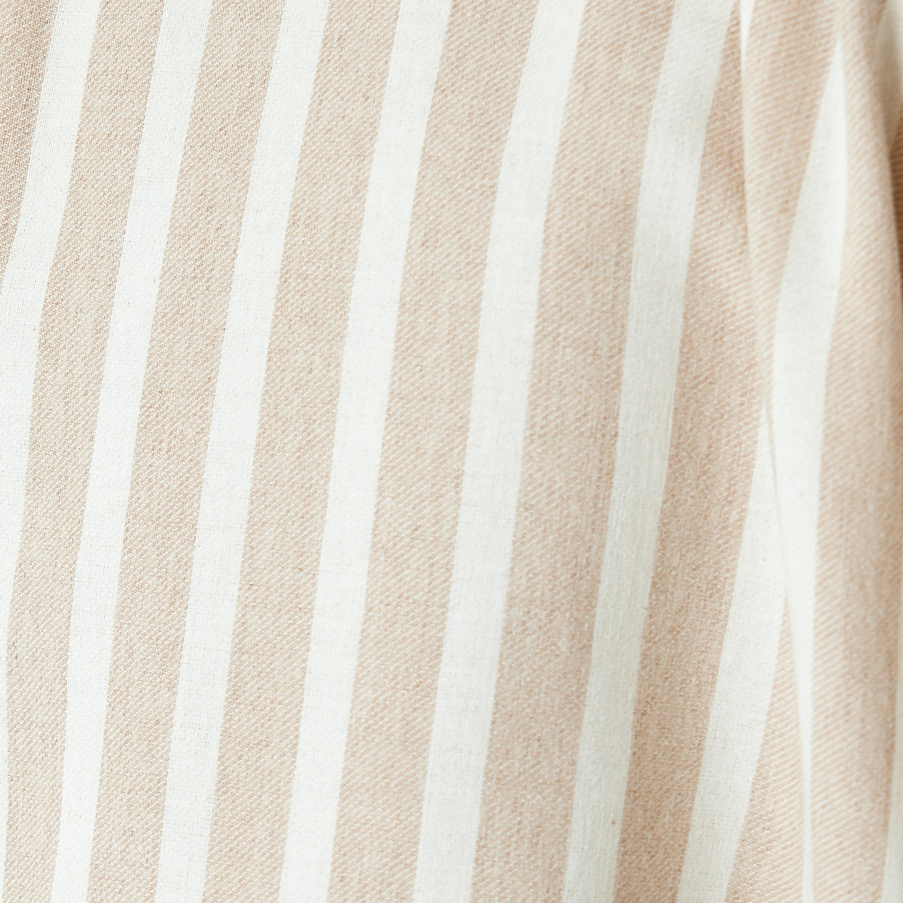 Koton Slim Fit Stripes Button-Down Collar Long Sleeves Men's Shirt-men-clothing-shirts-image-5