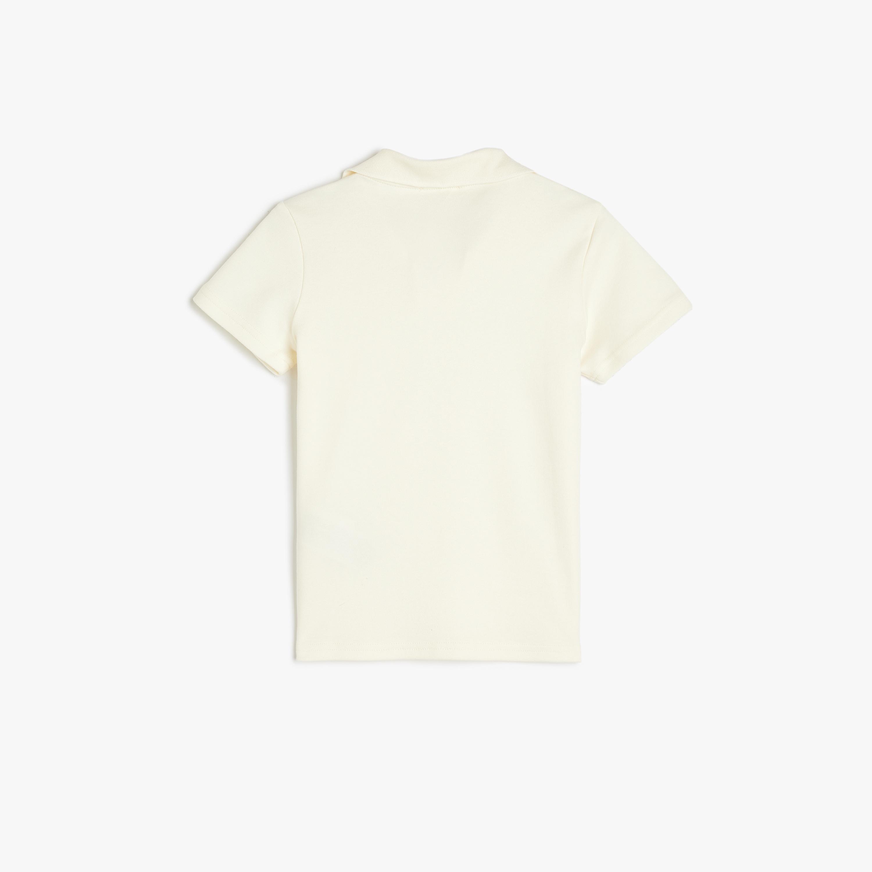 Koton Short Sleeves Collar Neck Solid Polo-boys-clothing-tshirtsandpolos-image-2