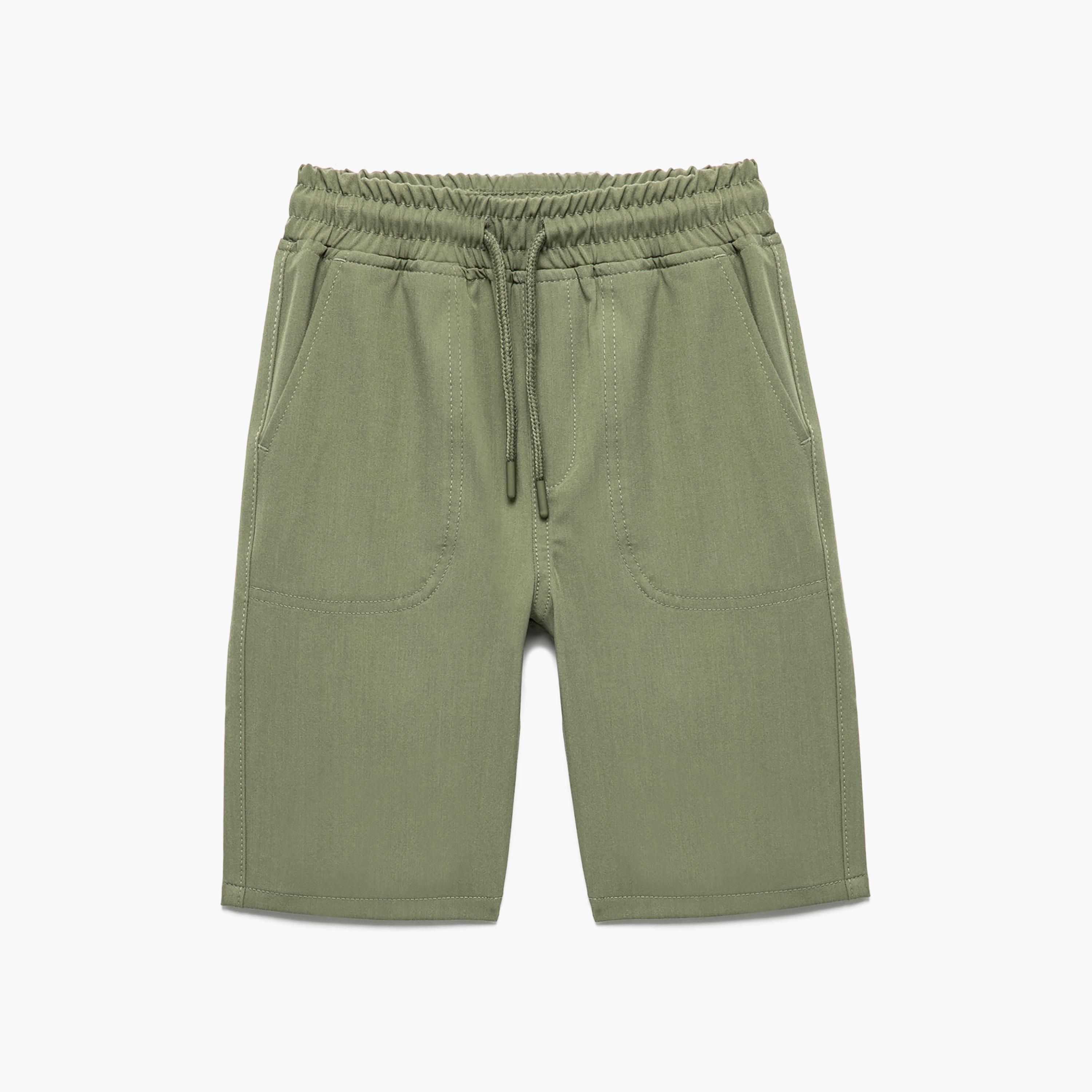 Koton Drawstring Basic Shorts-boys-clothing-bottoms-shorts-image-1