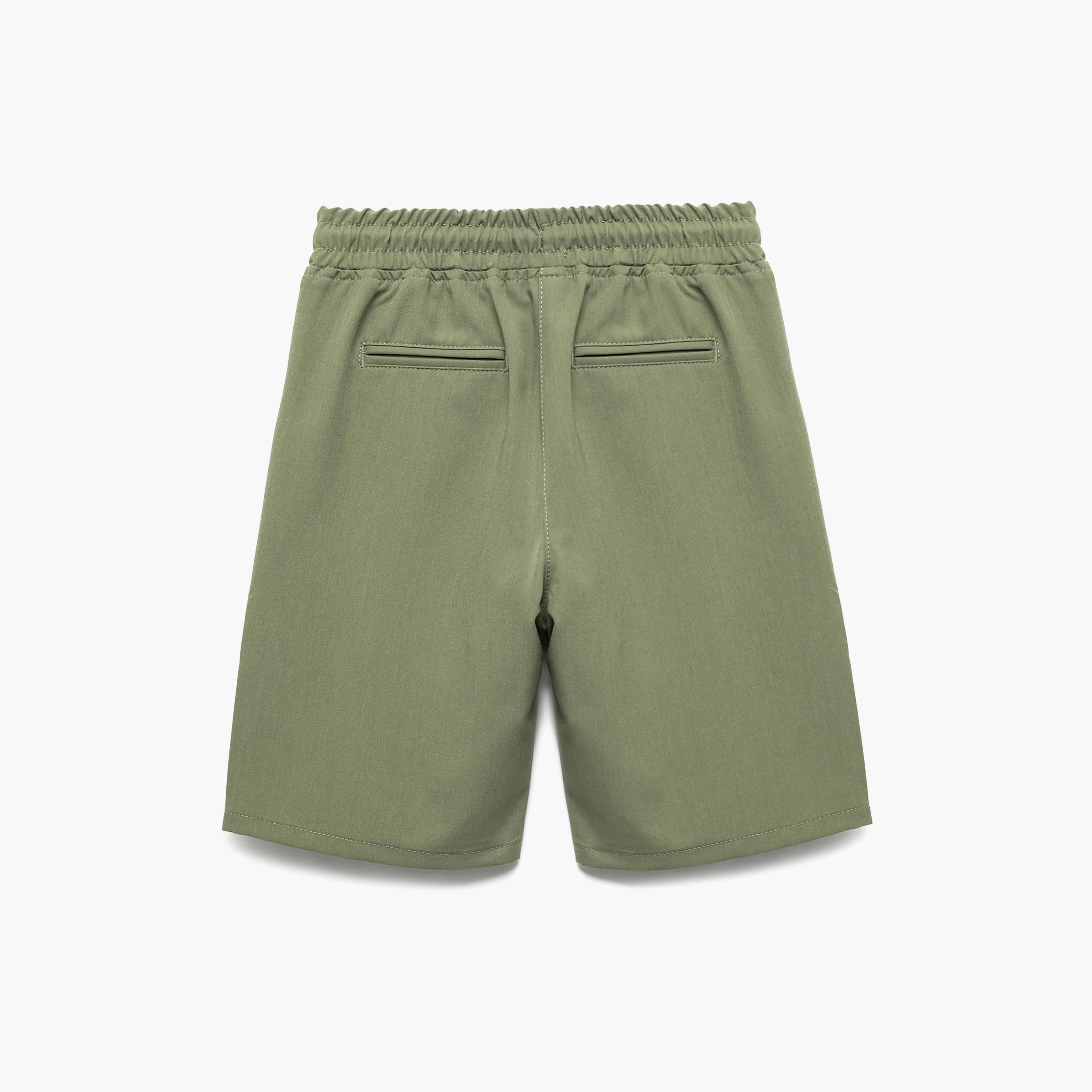 Koton Drawstring Basic Shorts-boys-clothing-bottoms-shorts-image-2